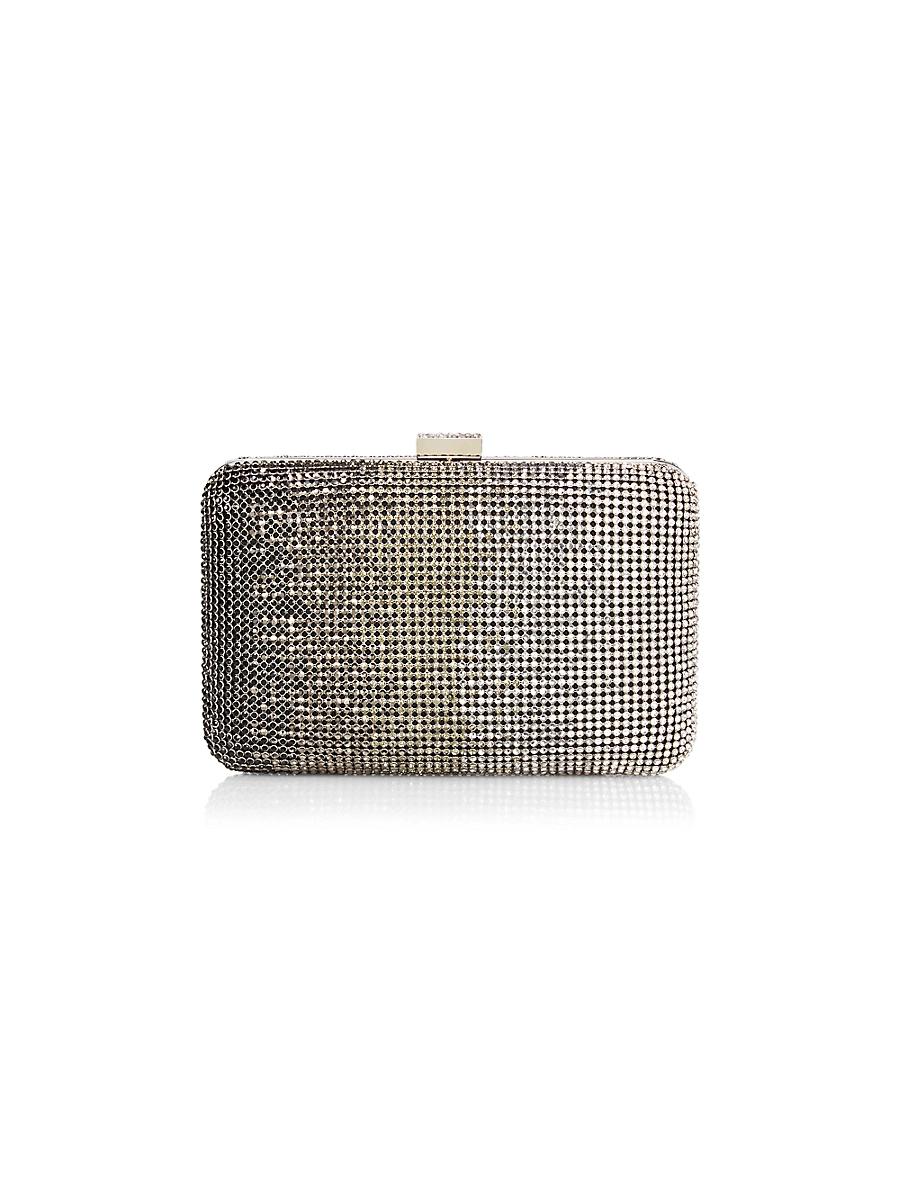 Womens Harlow Crystal Mesh Minaudiere Product Image