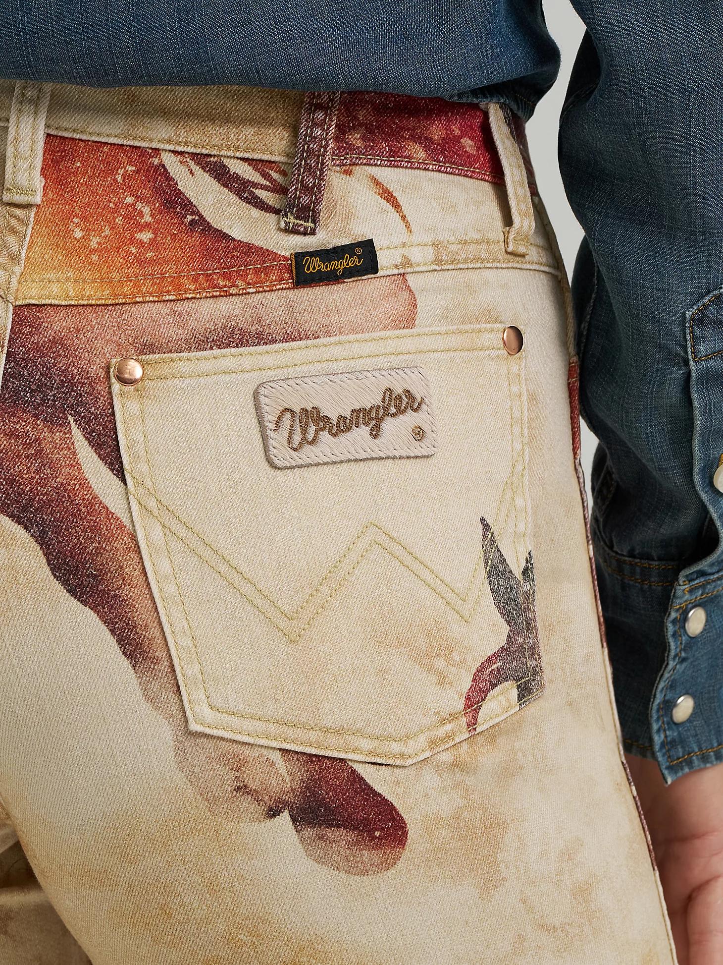 Wrangler x Lainey Wilson Horse Cheeky Wide Leg Jean | Women's JEANS | Wrangler® Product Image