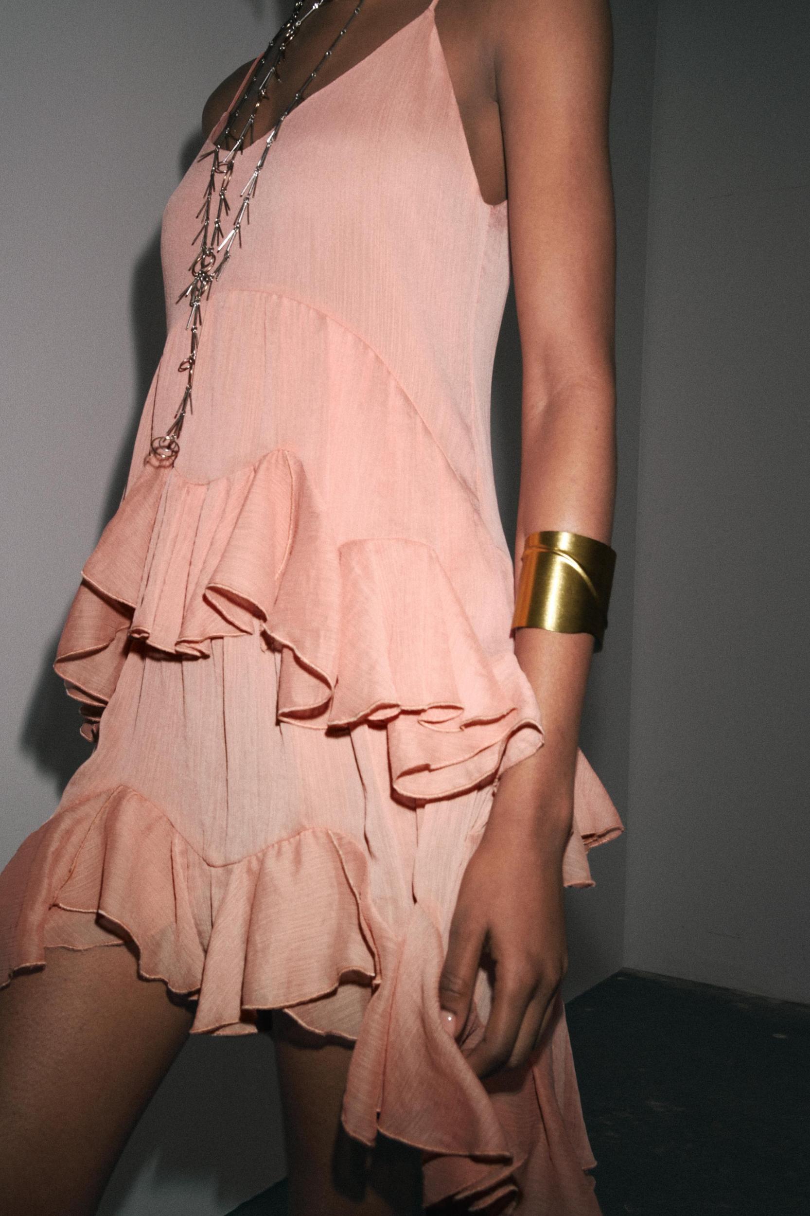 ZW COLLECTION SHORT RUFFLED DRESS Product Image