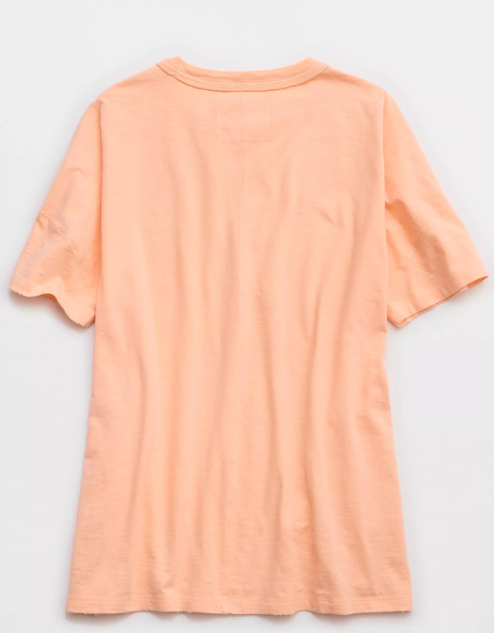 Aerie Oversized Crew Boyfriend T-Shirt Product Image