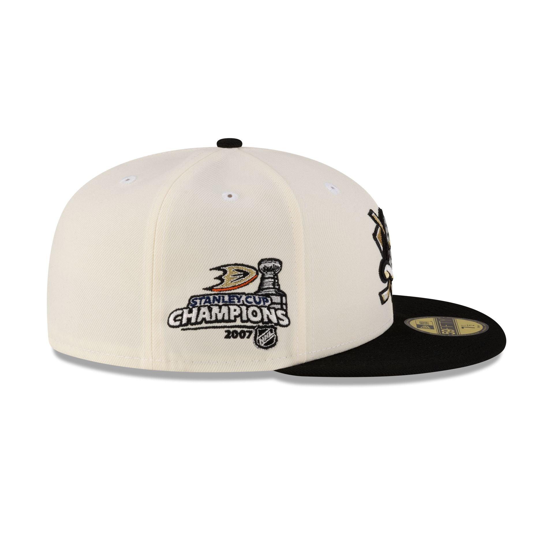 Just Caps Stanley Cup Champions Anaheim Ducks 59FIFTY Fitted Hat Male Product Image
