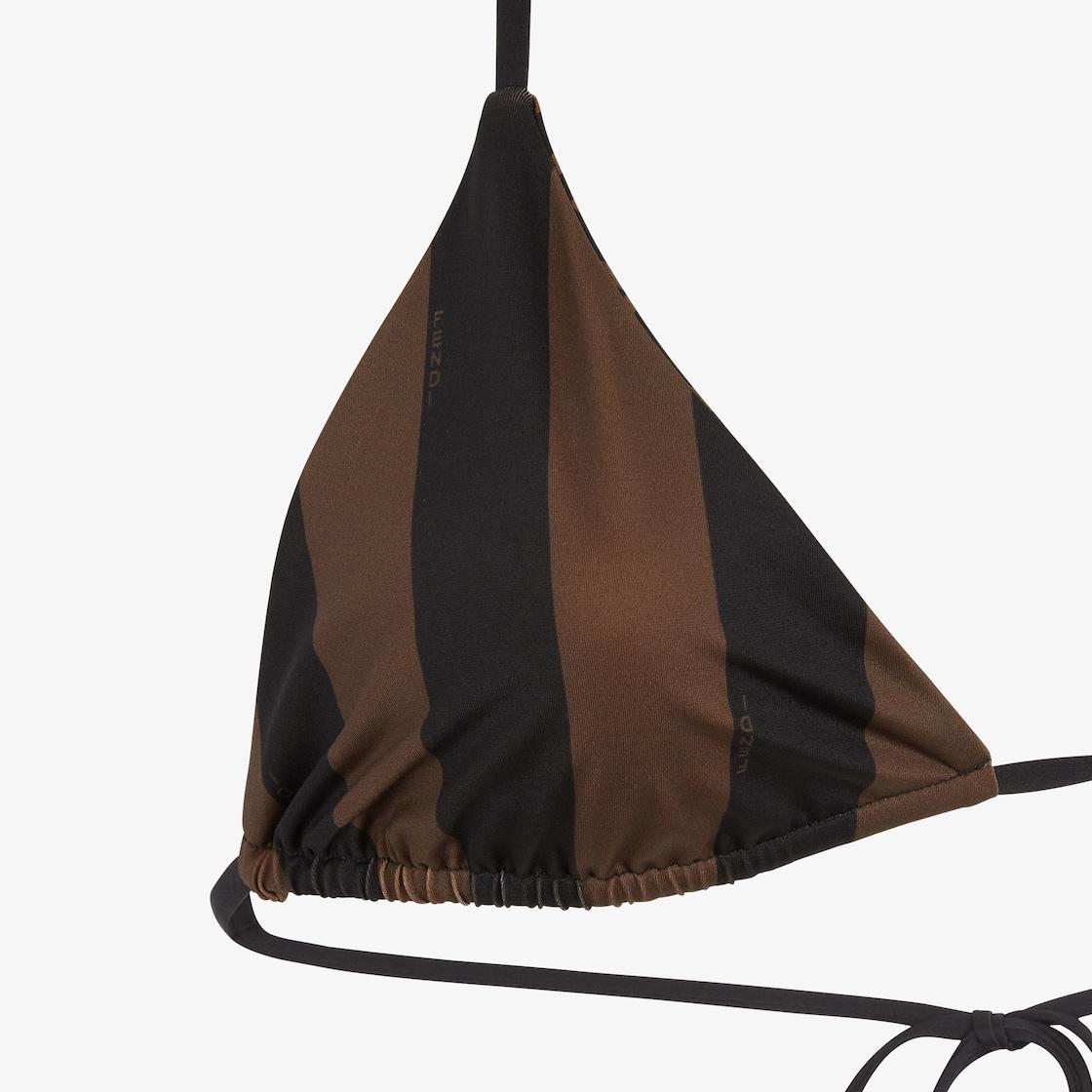 SwimsuitBrown Lycra® reversible bikini Product Image