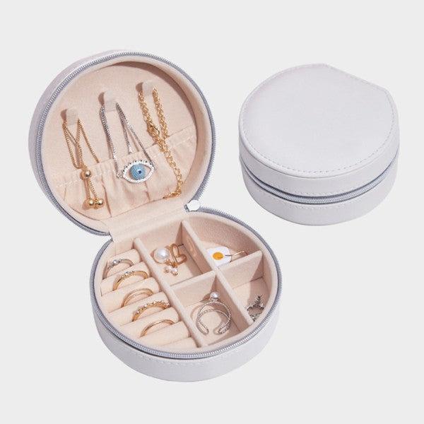 Round Jewelry Case Product Image