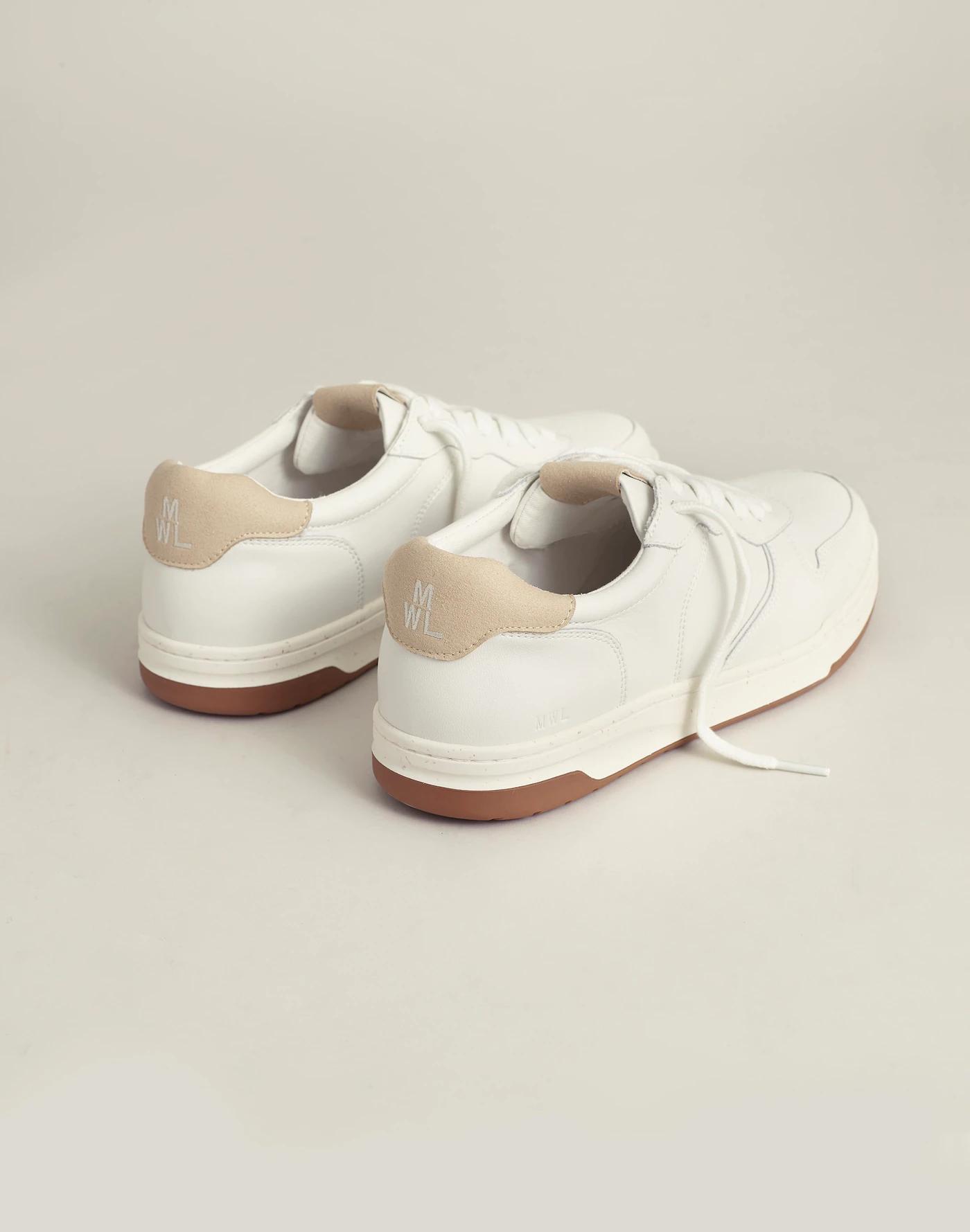 Court Sneakers in Colorblock Leather and Suede Product Image