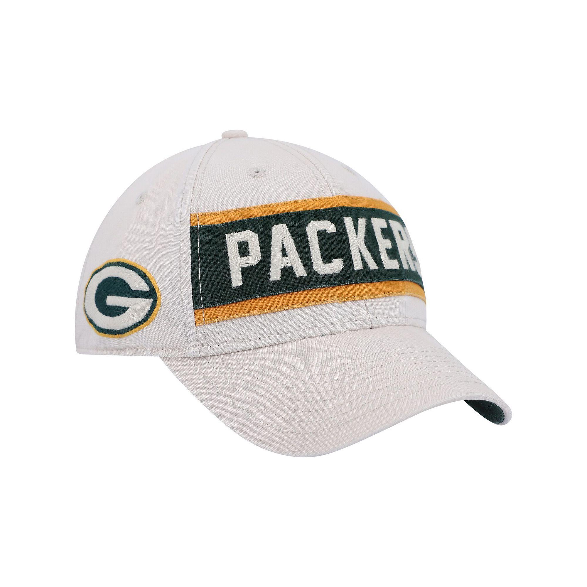 Men's '47 Cream Green Bay Packers Crossroad MVP Adjustable Hat, Beige Product Image