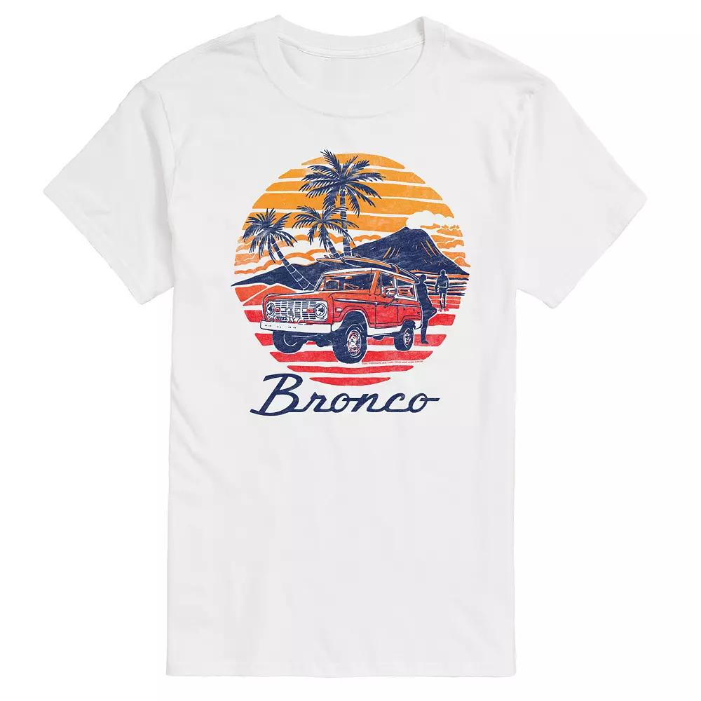 Big & Tall Ford Bronco Sunset Vintage Graphic Tee, Men's,  Product Image
