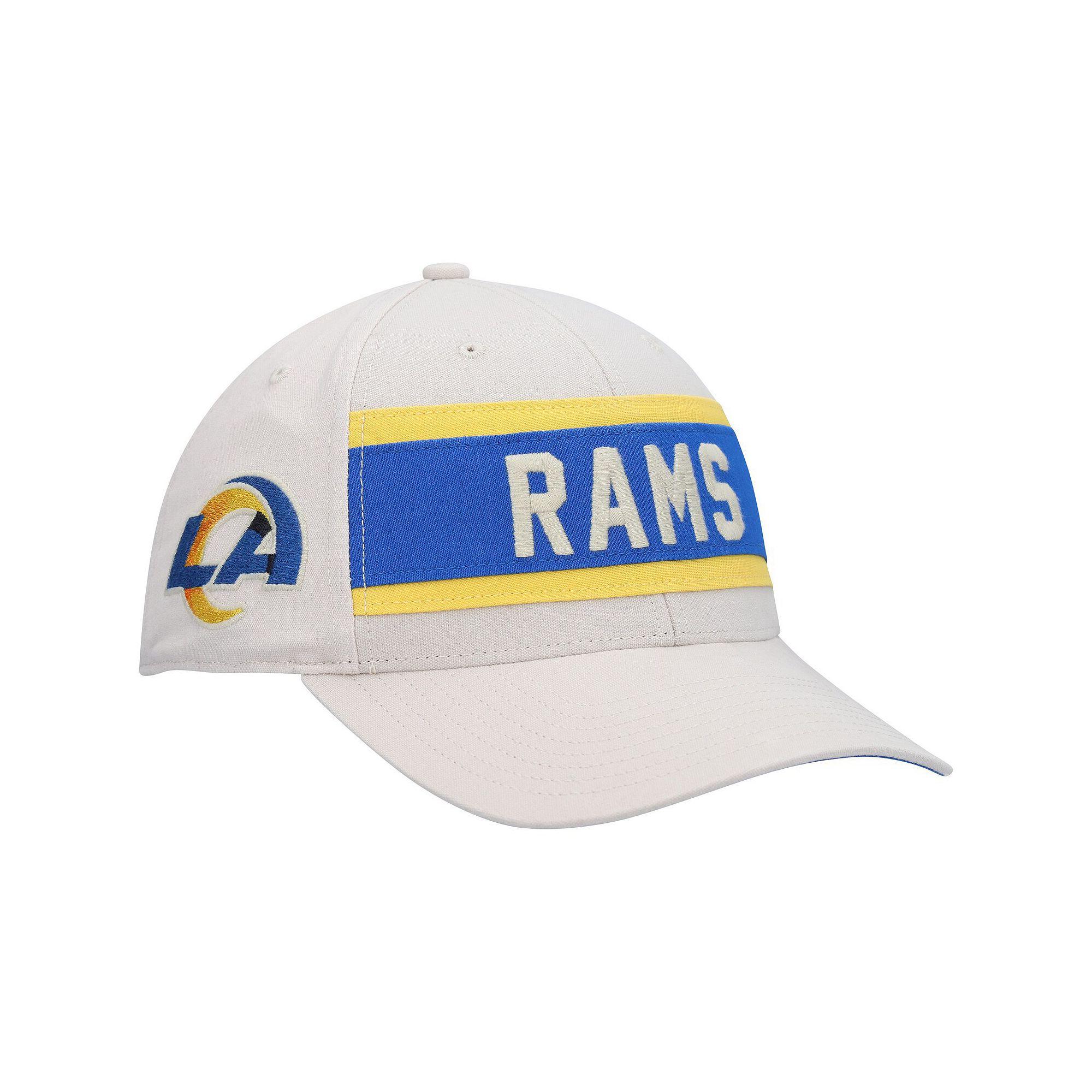 Men's '47 Cream Los Angeles Rams Crossroad MVP Adjustable Hat, Beige Product Image