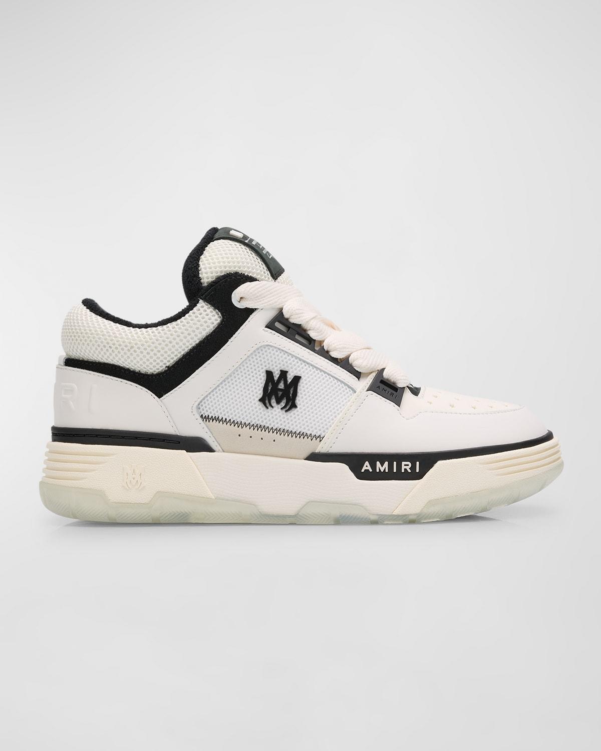 Men's MA-1 Leather & Mesh Low-Top Sneakers Product Image