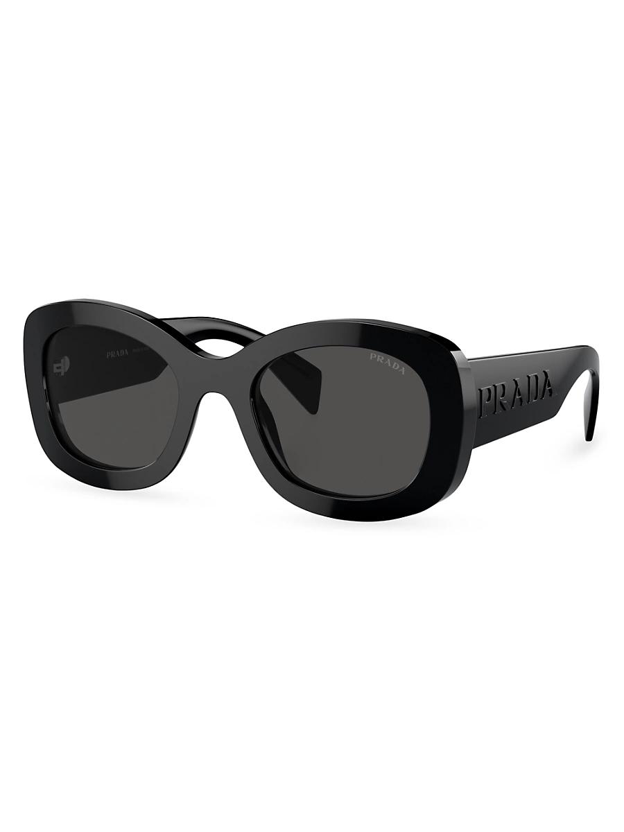 Womens 55MM Oval Sunglasses Product Image