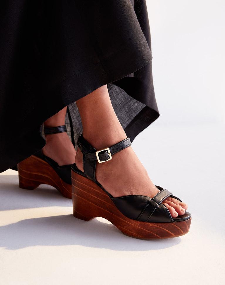 Brigitte Sandal (Final Sale) - Black Product Image