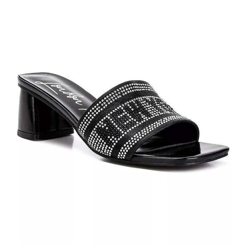 London Rag Studio 55 Women's Sandals, Size: 9, Black Product Image