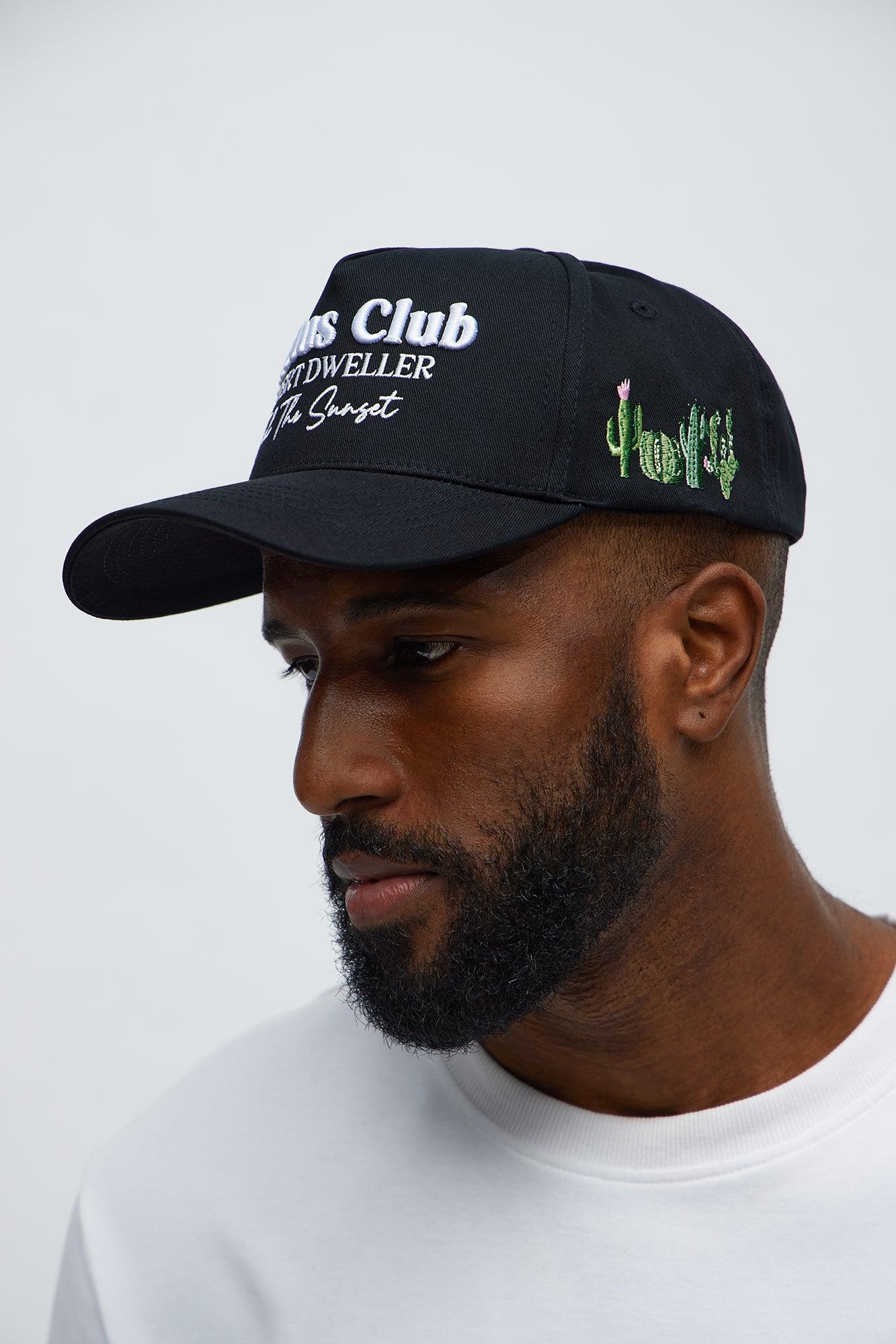 Cactus Club Snapback Hat - Black Male Product Image