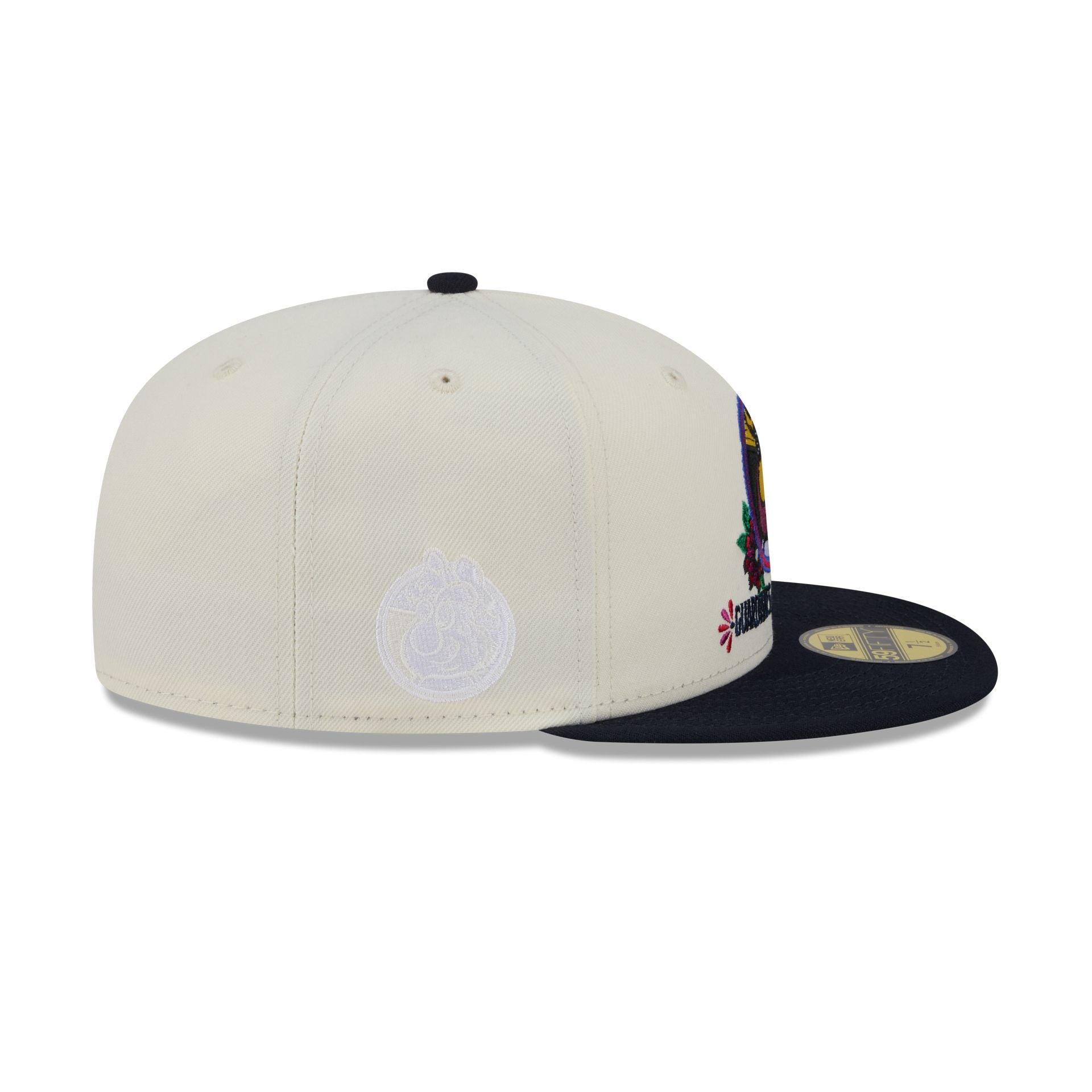 Cleveland Guardians Day of the Dead Sugar Skull Mascot 59FIFTY Fitted Hat Male Product Image
