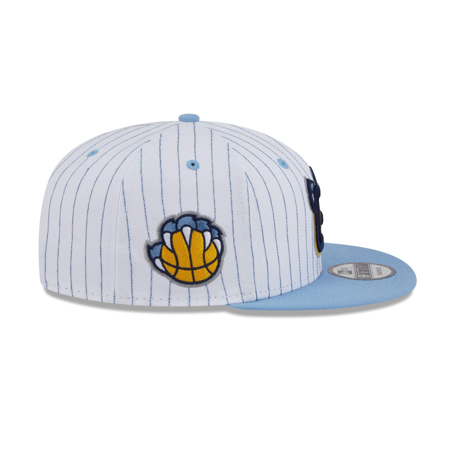 Memphis Grizzlies Deceptor Pinstripe 9FIFTY Snapback Hat Male Product Image