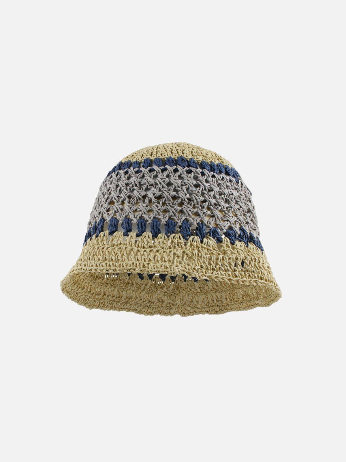 Cut-Out Knit Hat Product Image