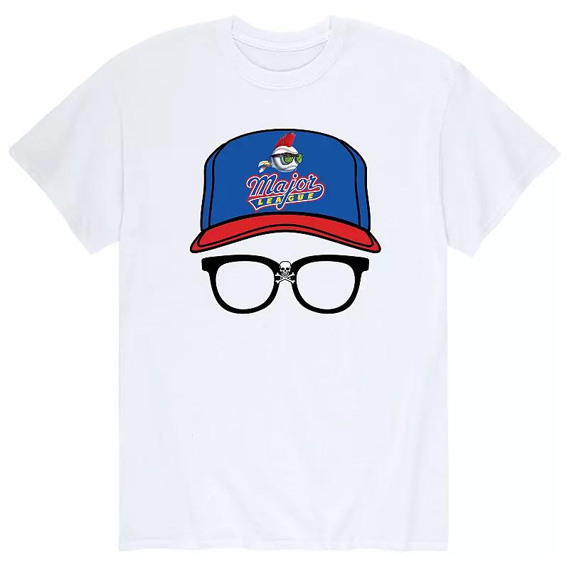 Men's Major League Cap & Glasses Baseball Tee,  Product Image