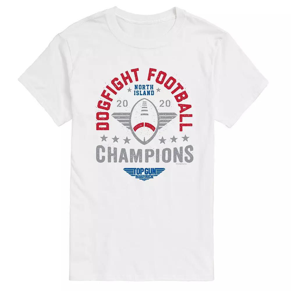Men's Top Gun Maverick Dogfight Football Tee,  Product Image