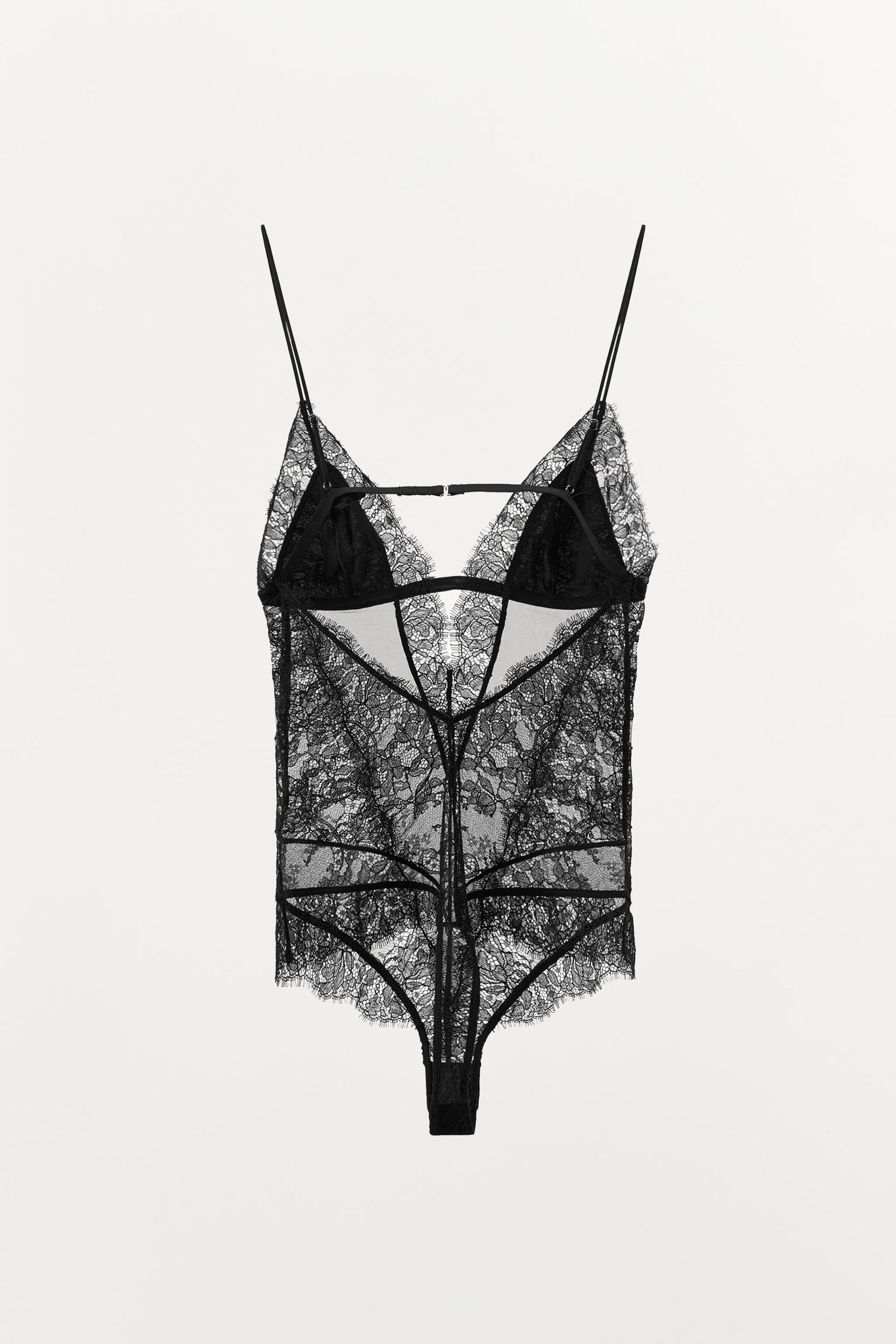 COMBINATION LACE BODYSUIT Product Image