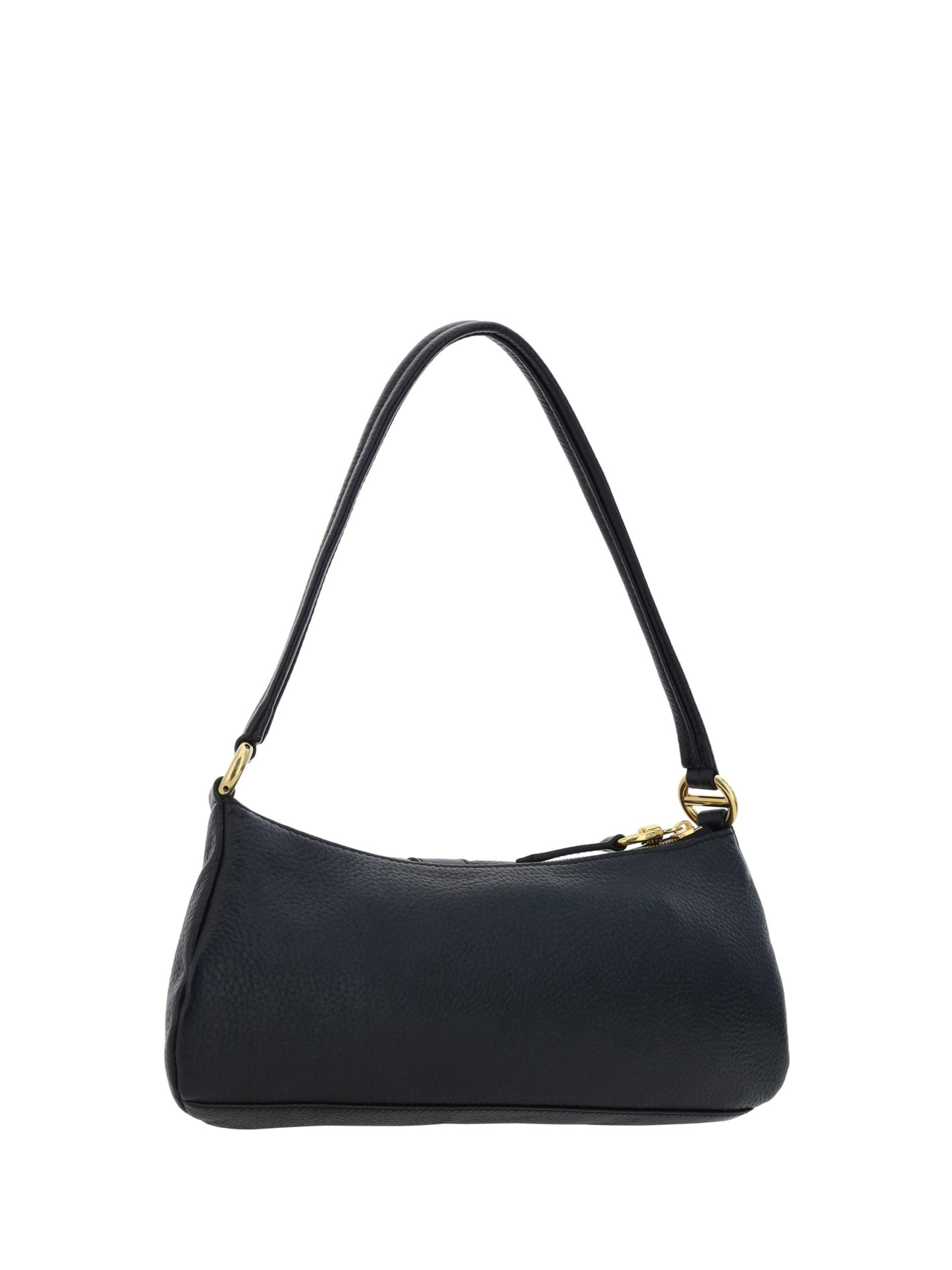 CHLOÉ The 99 Embellished Textured-leather Shoulder Bag In Black Product Image