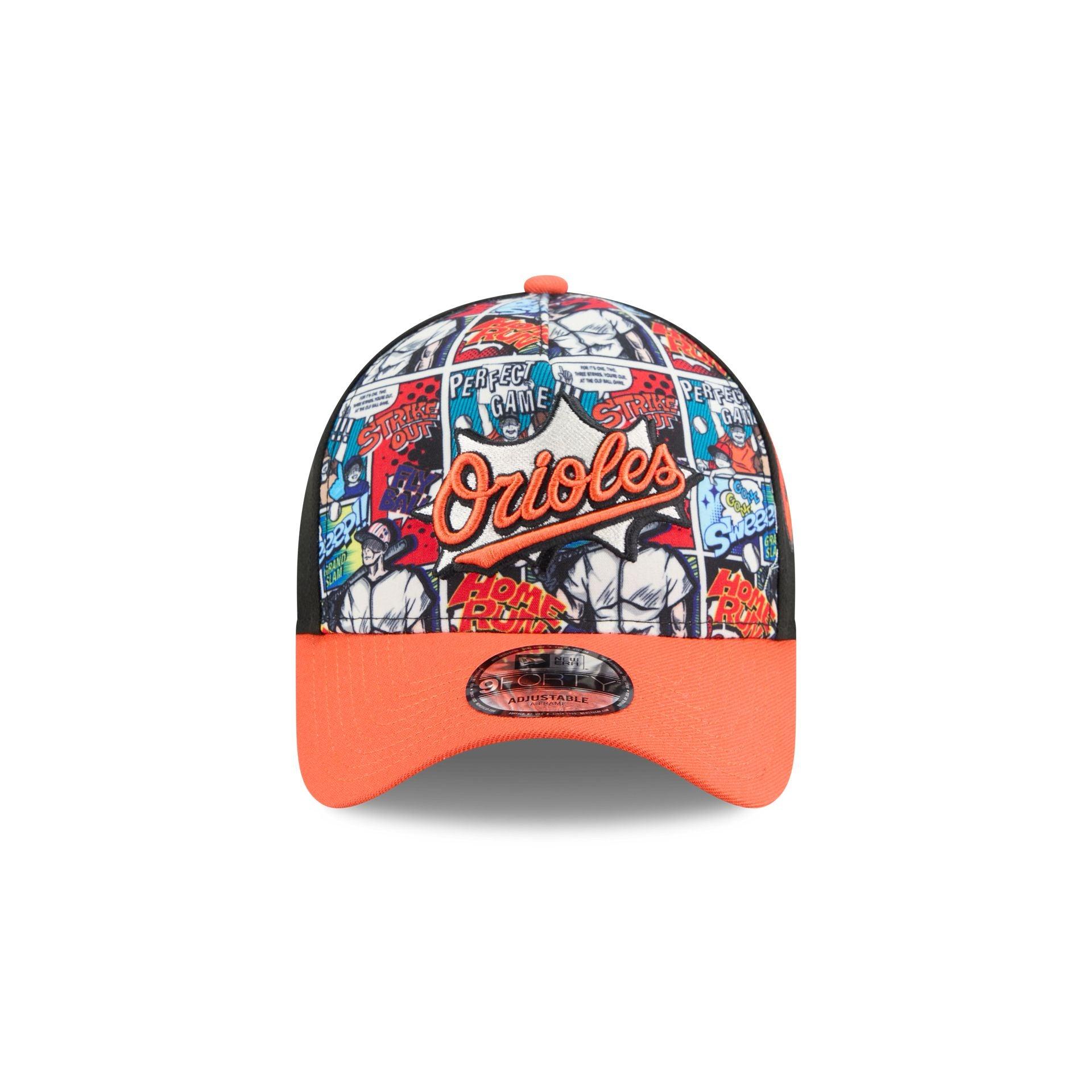 Baltimore Orioles Diamond Hero Edition 9FORTY A-Frame Snapback Hat Male Product Image