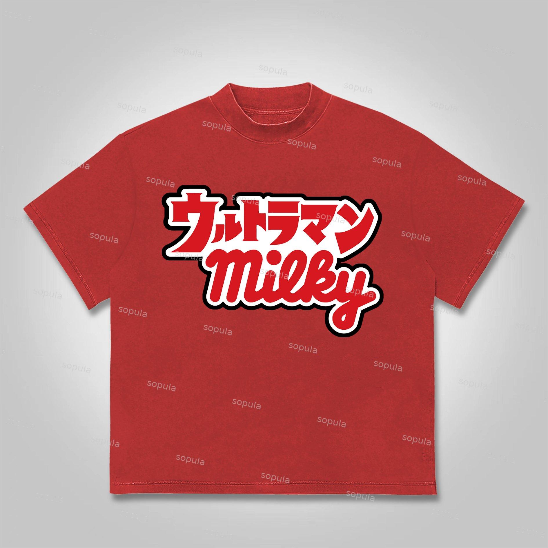 Sopula Limited Co-Branded Superman Logo Classic Graphics Cotton T-Shirt Product Image