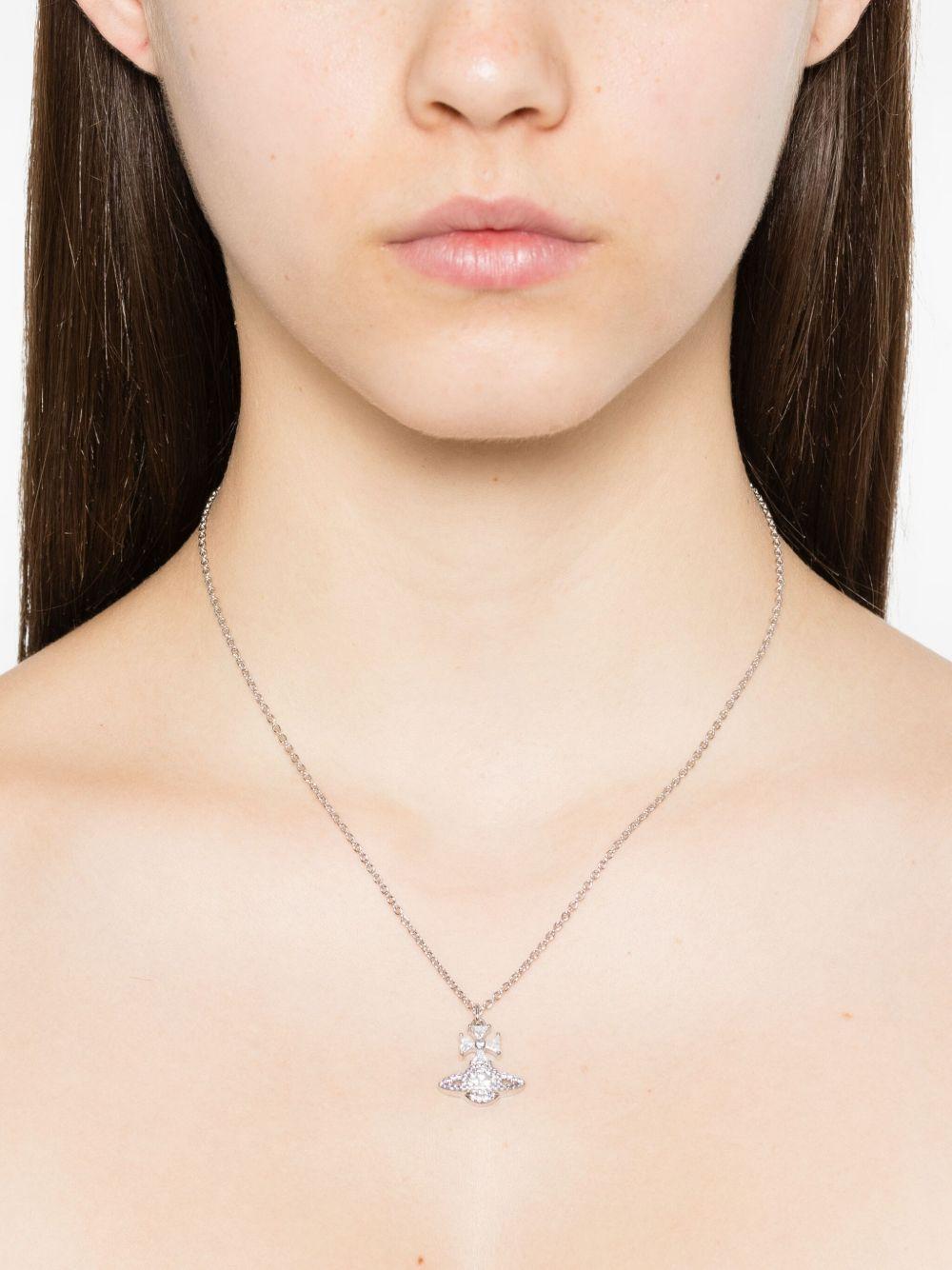 Orb crystal-embellished necklace Product Image