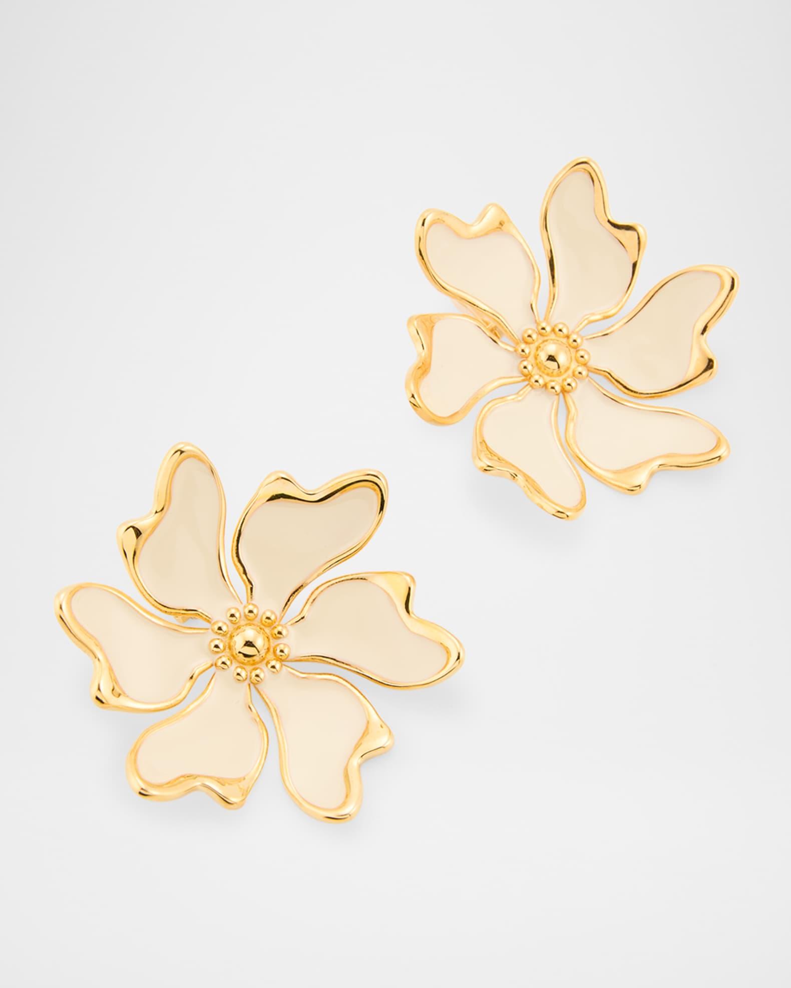 Large Cherry Blossom Earrings Product Image