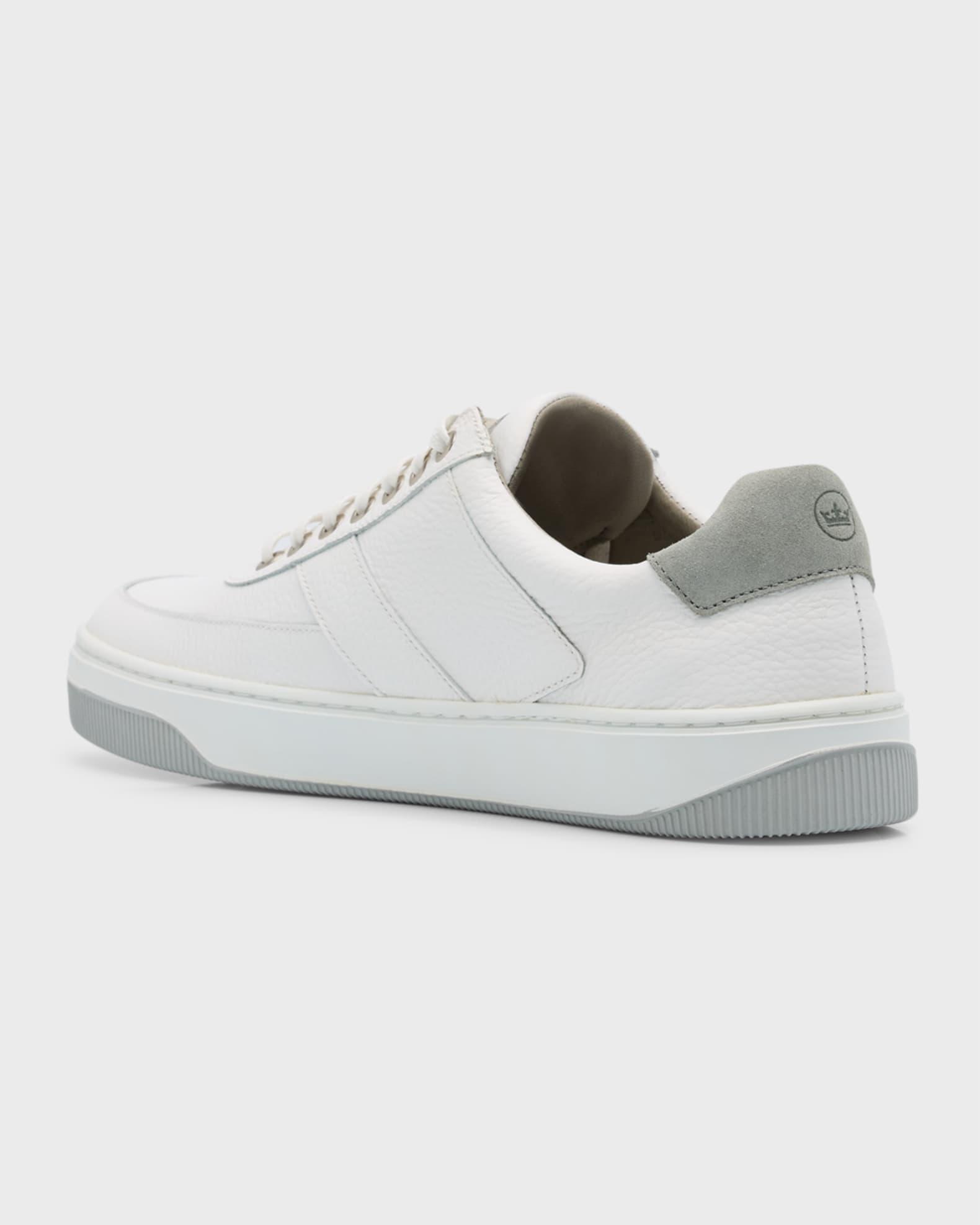 Men's Vantage Pebble Grain Leather Low-Top Sneakers Product Image