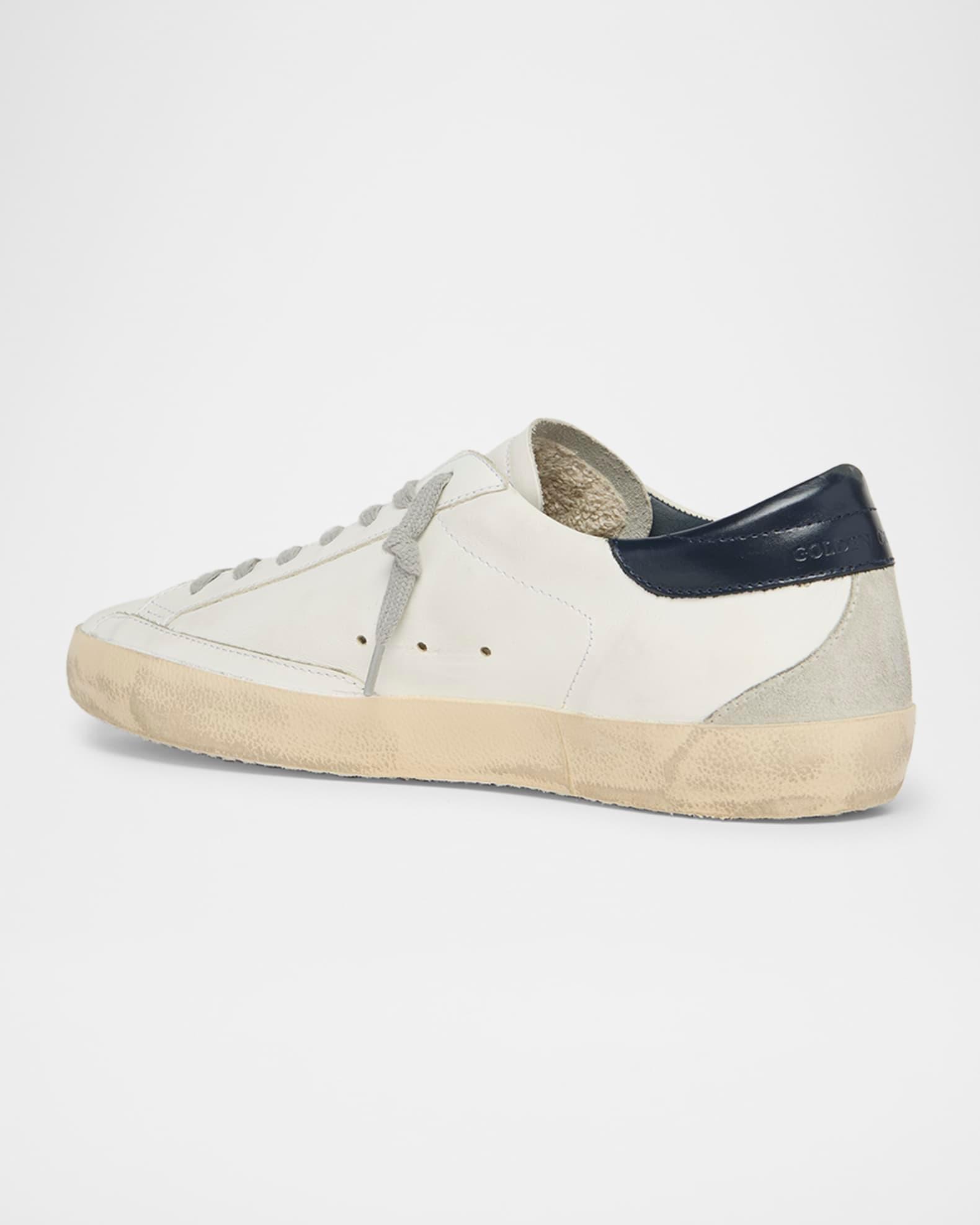 Men's Super-Star Leather Low-Top Sneakers Product Image