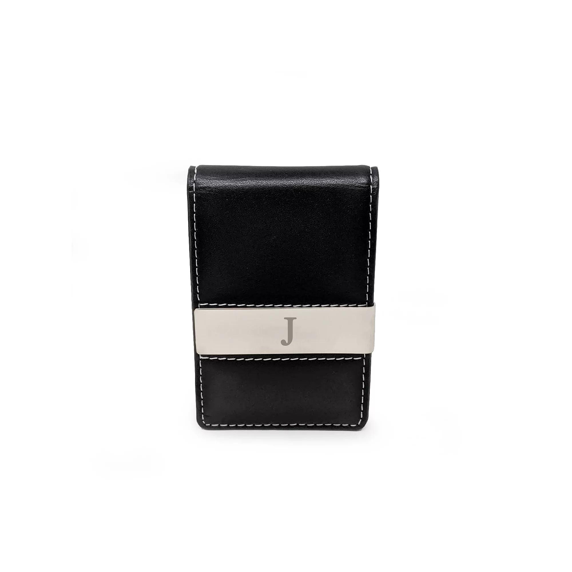 Men's Personalized Colson Money Clip Wallet, G Product Image