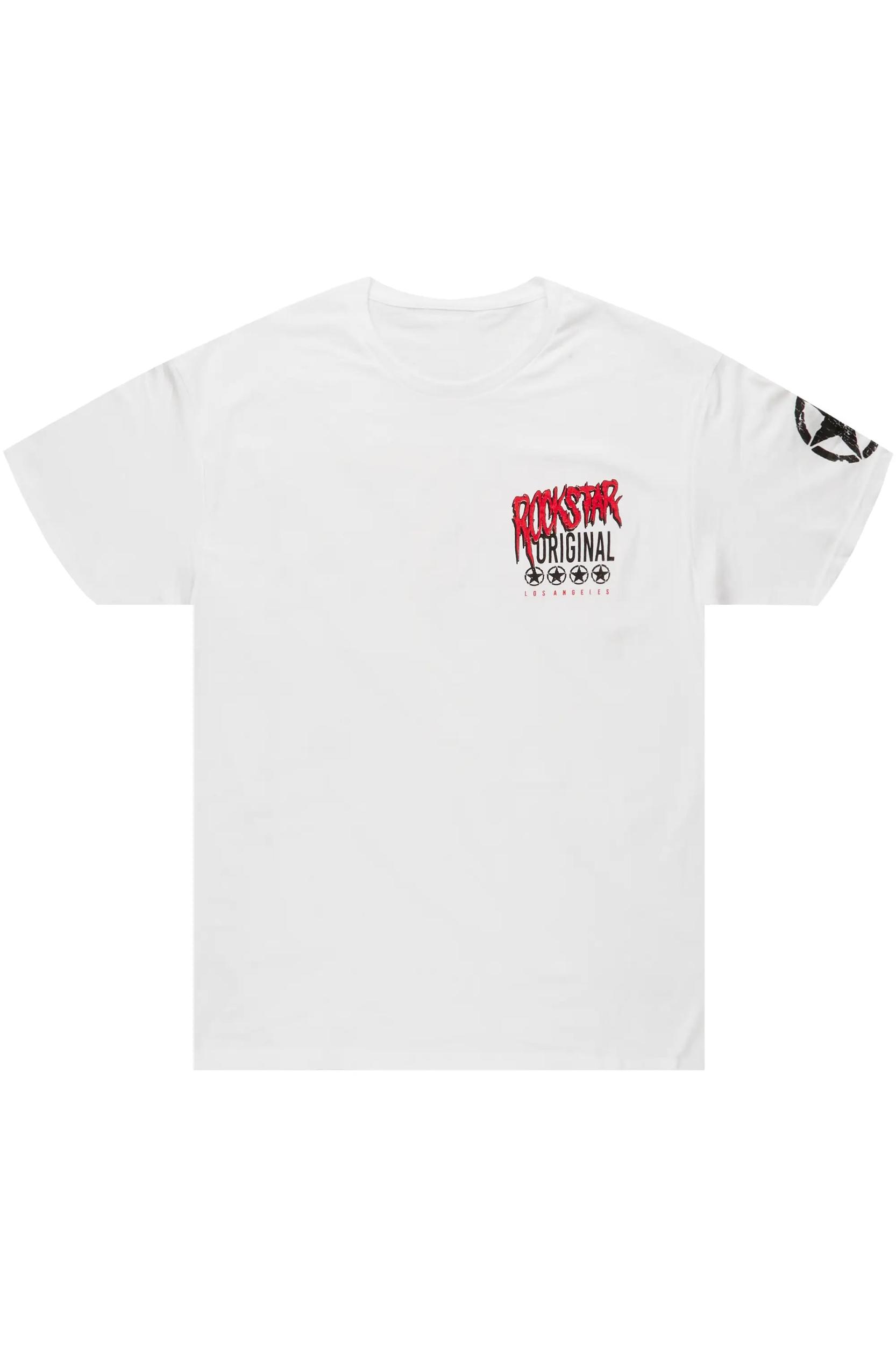 Wizzurd White Graphic T-Shirt Male Product Image