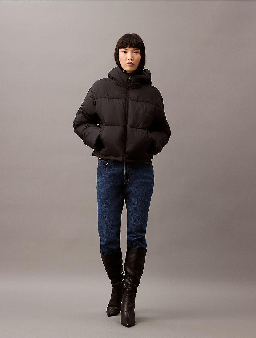 Short Hooded Puffer Jacket Product Image