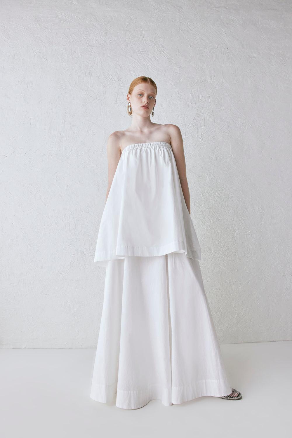 Hali Maxi Dress White Product Image