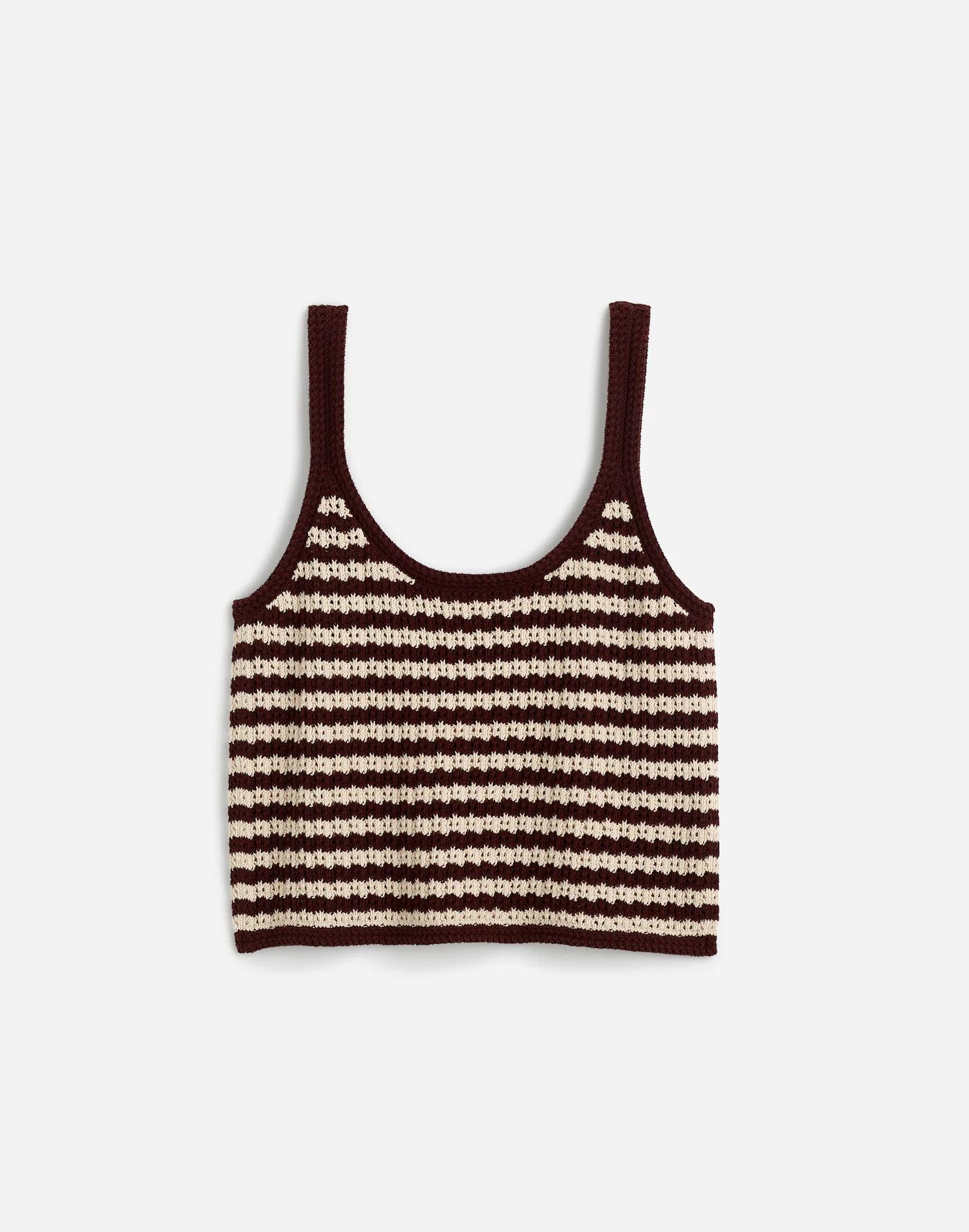 Open-Stitch Sweater Tank Product Image