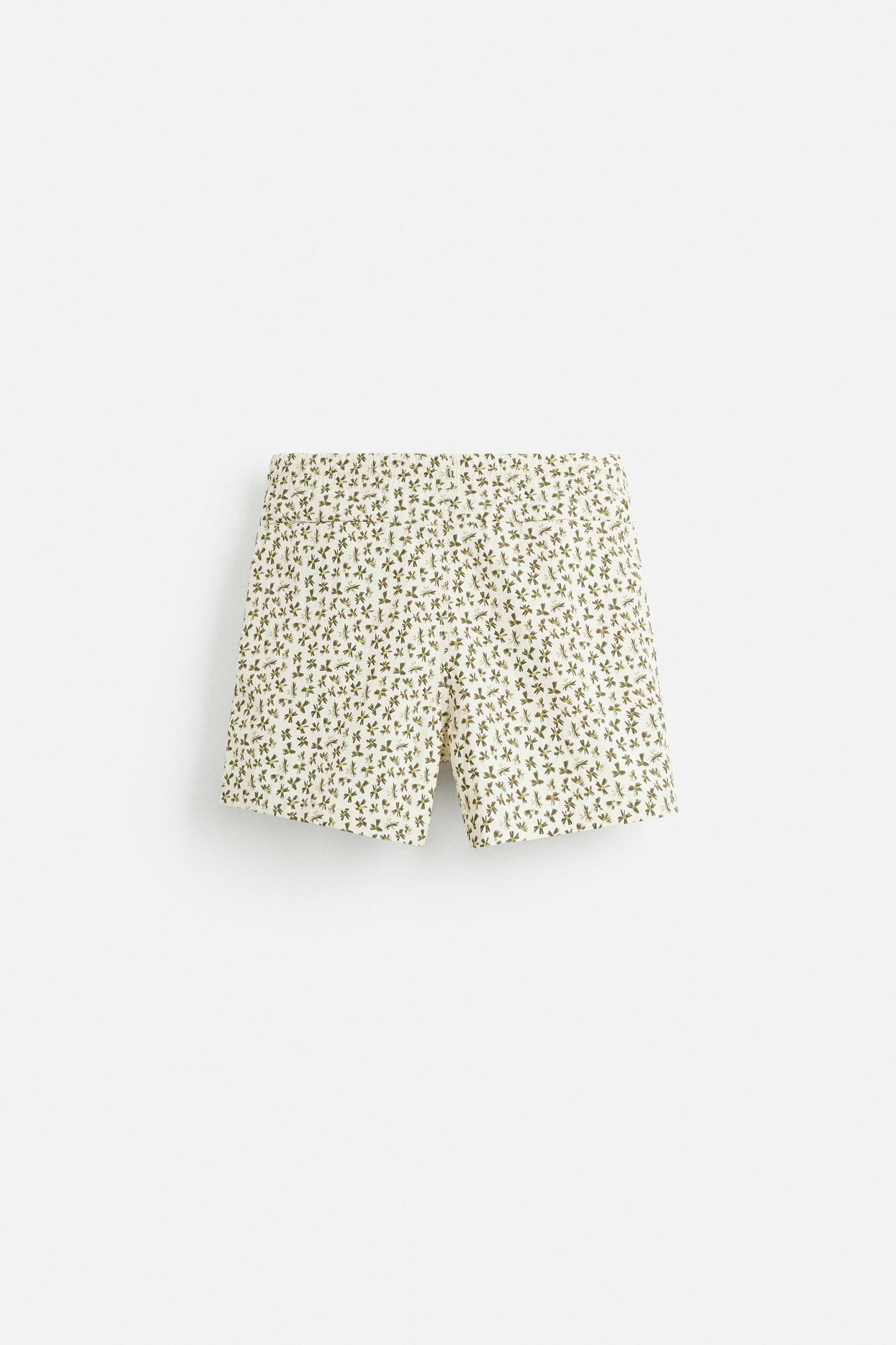 FLORAL PRINT MID-LENGTH SWIMSUIT Product Image