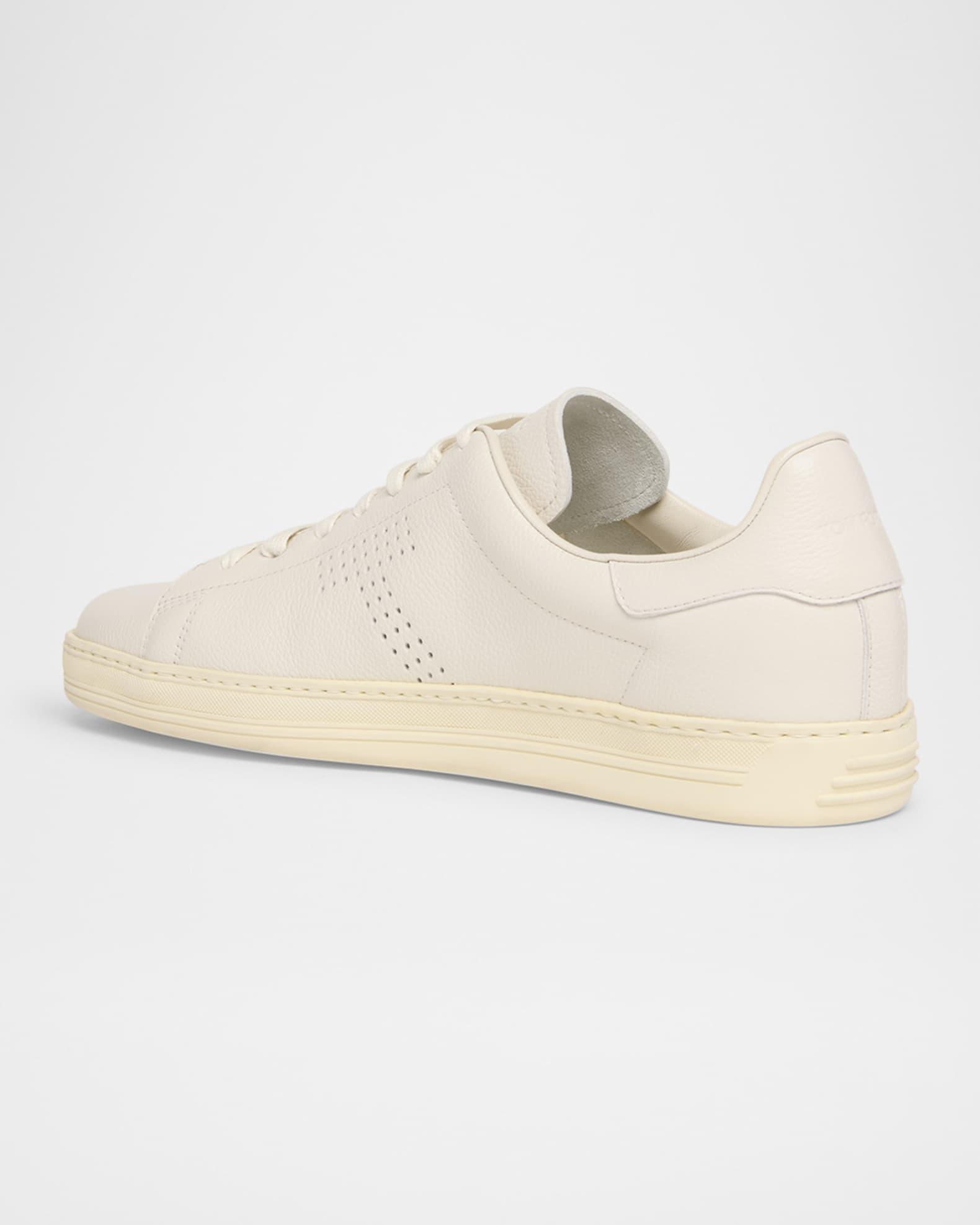 Men's Warwick Grained Leather Sneakers Product Image