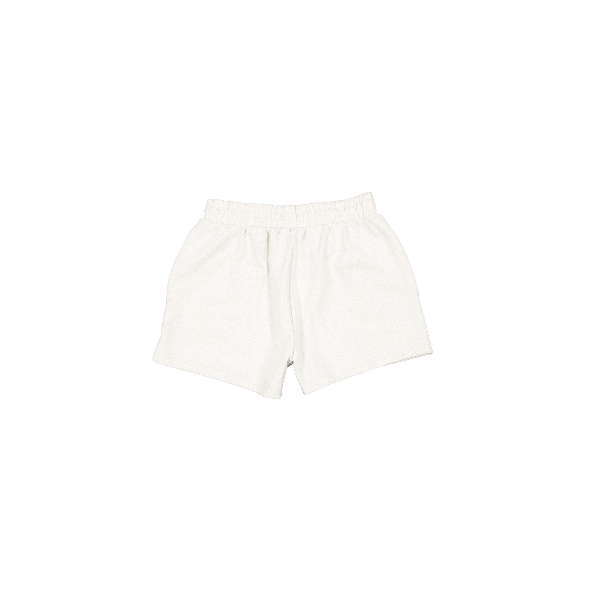 Los Angeles Dodgers Women's High Waisted Heather Gray Shorts Female Product Image