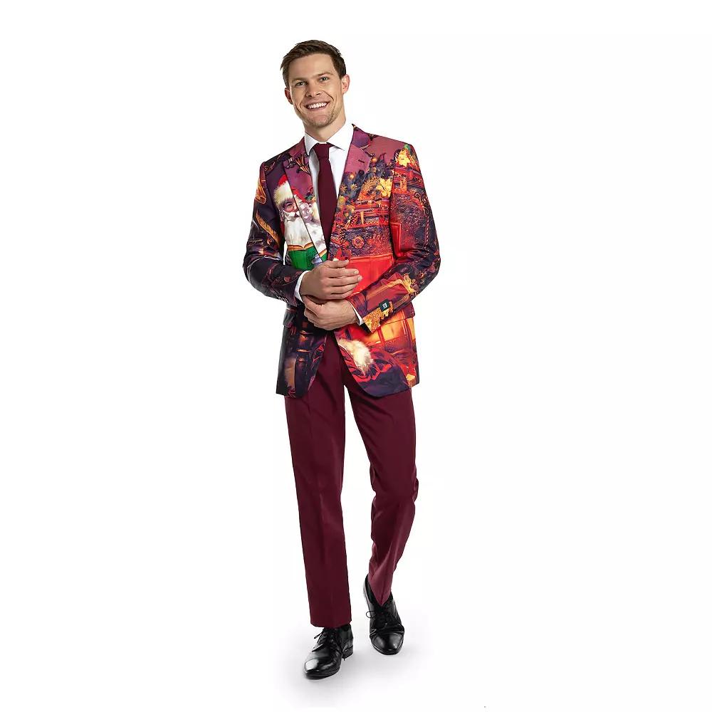 Men's OppoSuits Vintage Santa Claus Christmas Suit,  Product Image