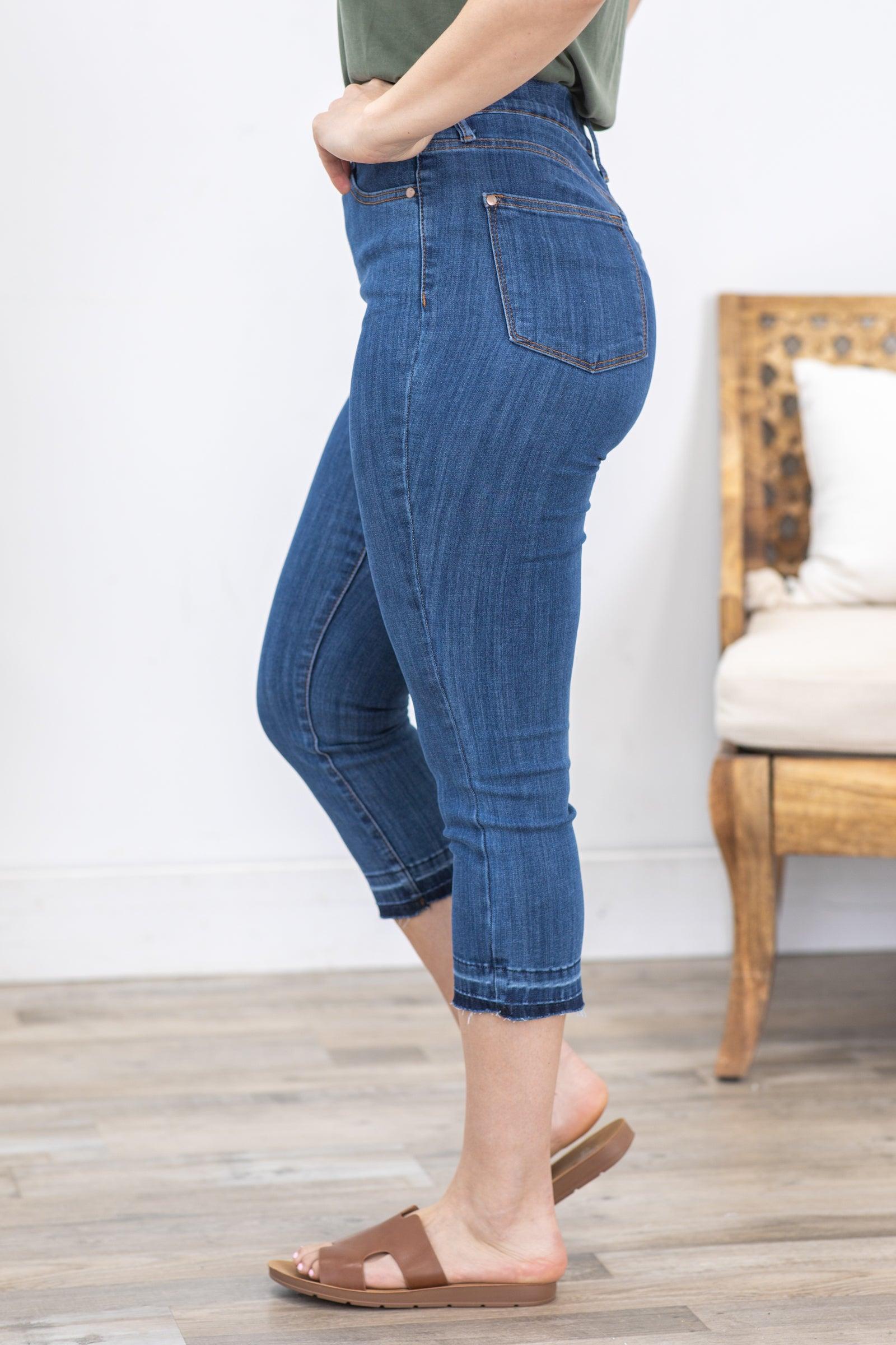 Judy Blue Ultimate Comfort Pull On Capris Product Image