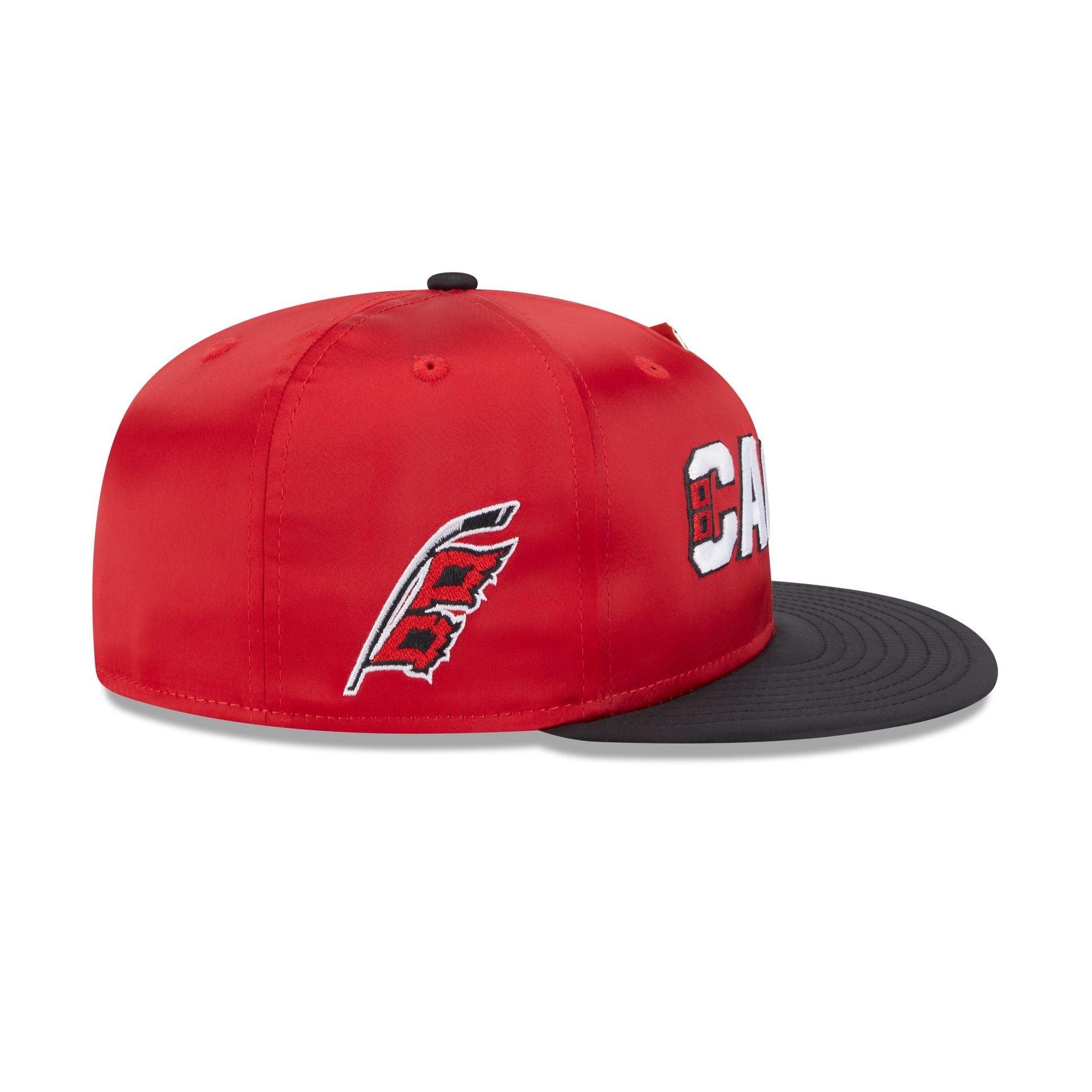 Carolina Hurricanes Spring Satin 59FIFTY Fitted Hat Male Product Image