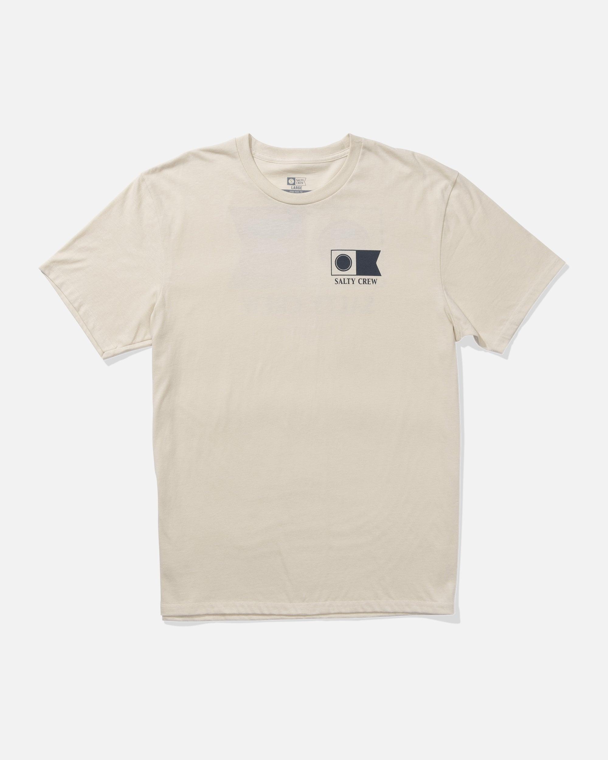 Flagship Fill Tee - Bone Male Product Image