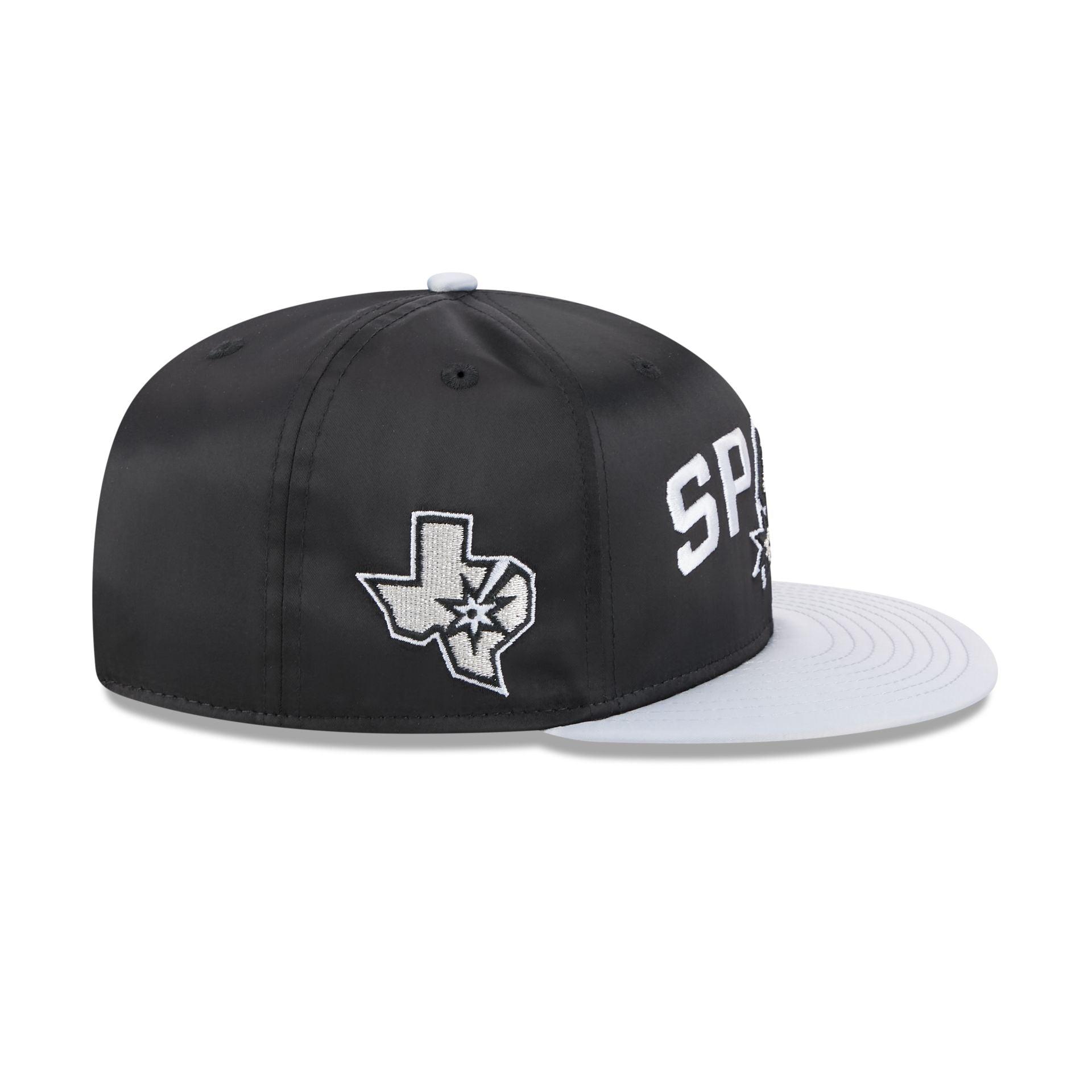 San Antonio Spurs Satin Pin 9FIFTY Snapback Hat Male Product Image