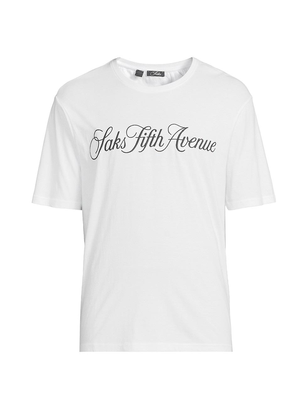 Mens COLLECTION Logo-Embroidered Cotton T-Shirt Product Image