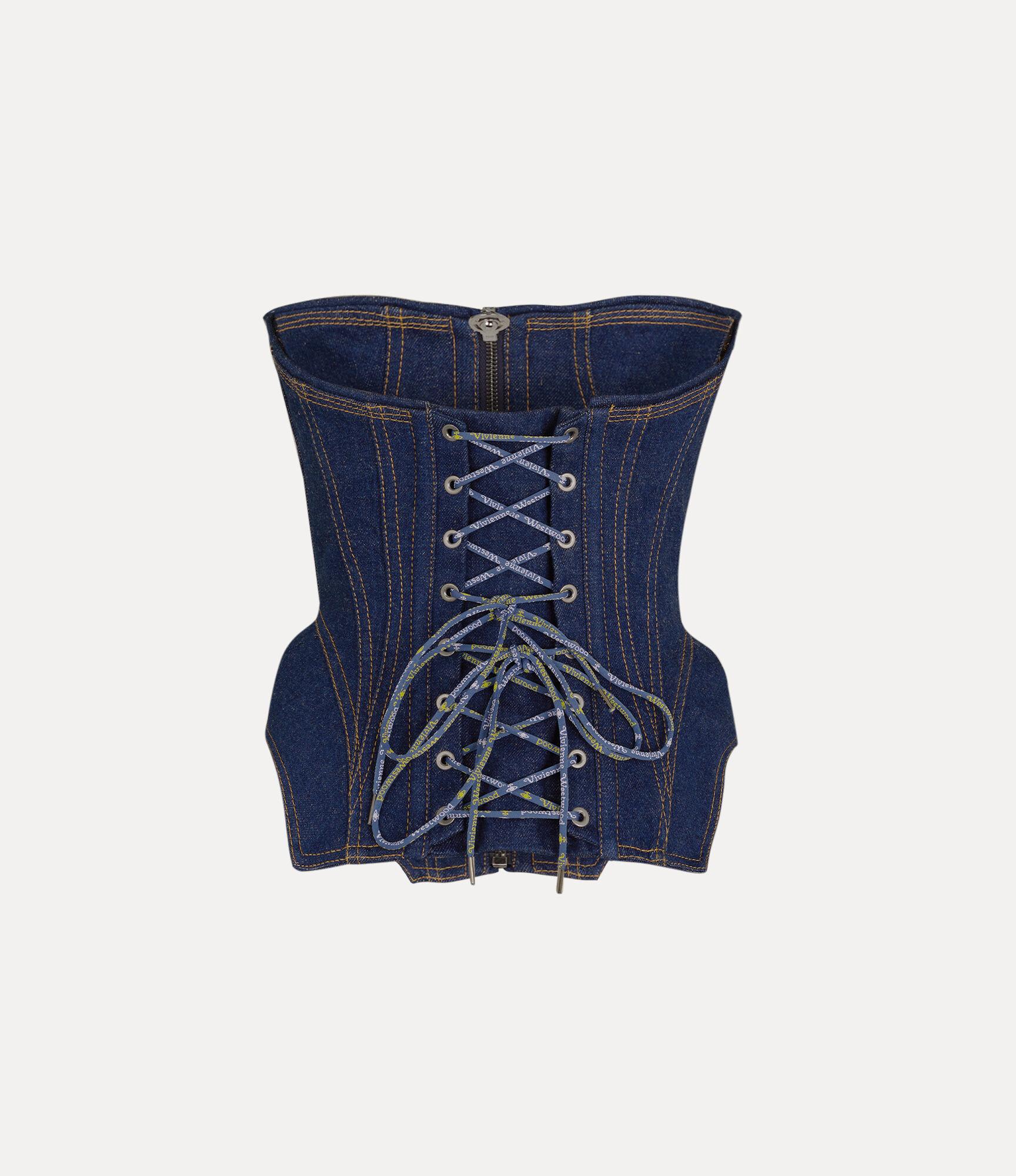 Denim Cobrax Corset Product Image
