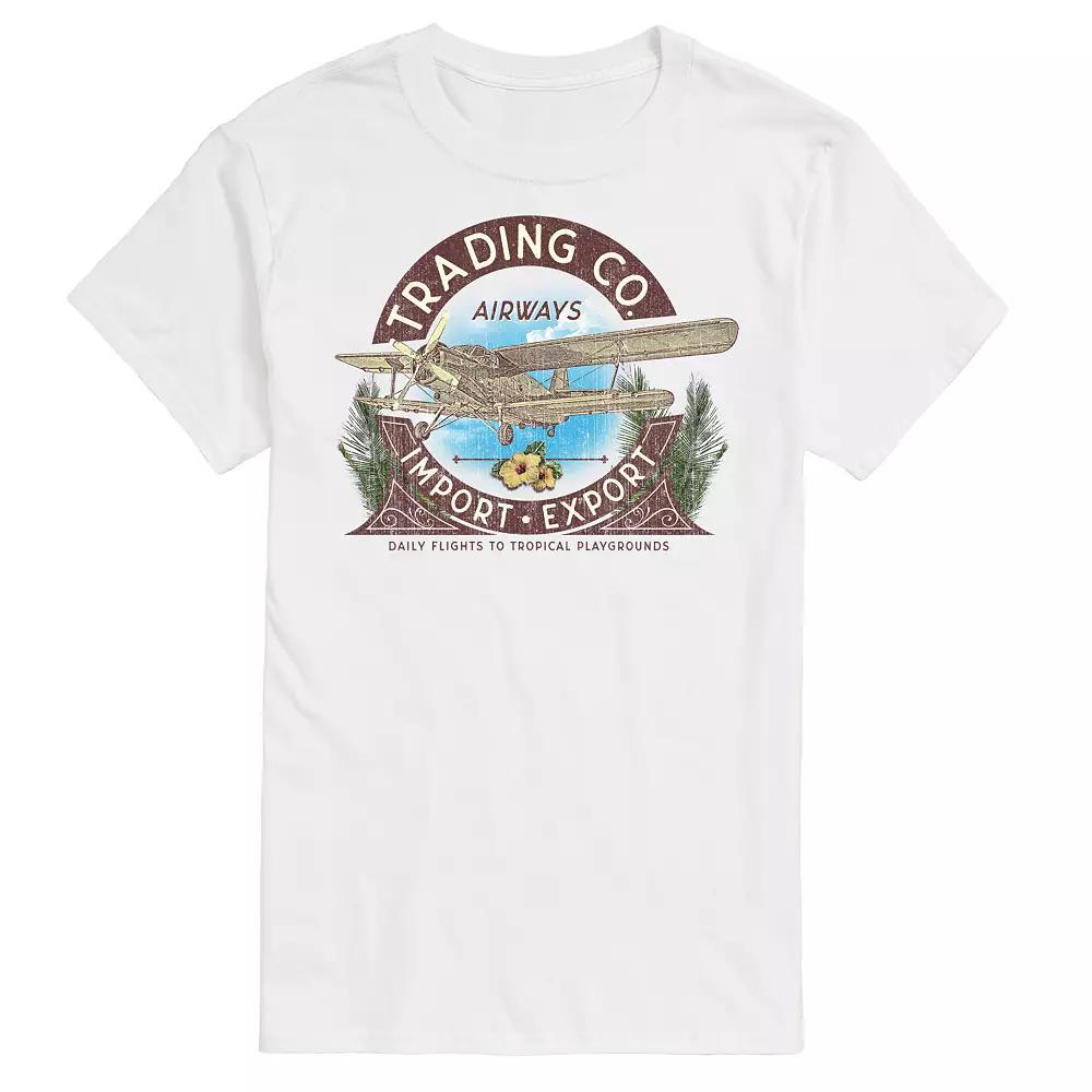 Big & Tall Trading Co Airways Tee, Men's,  Product Image