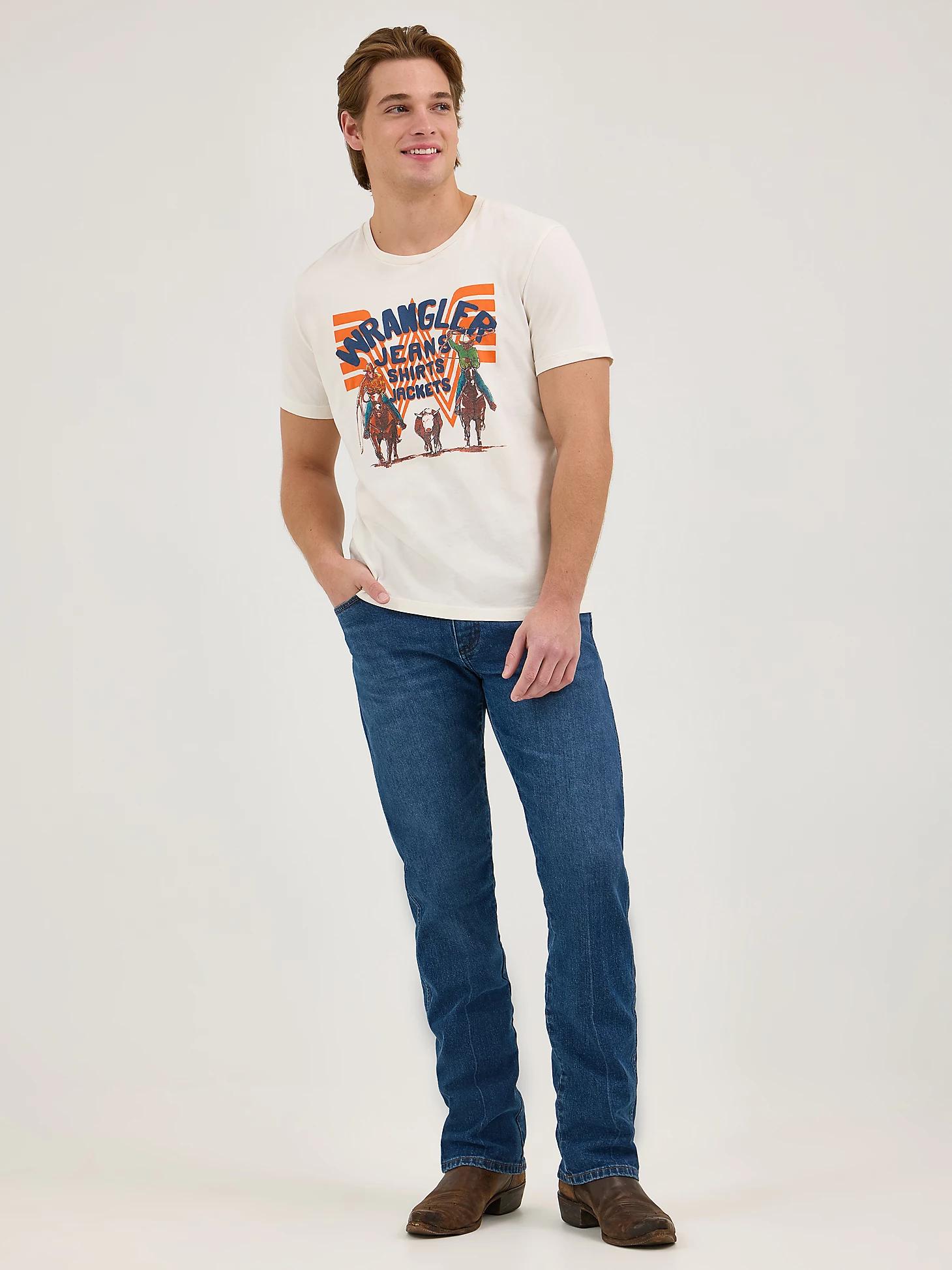 Wrangler x Whataburger Men's Graphic T-Shirt in Faded Product Image