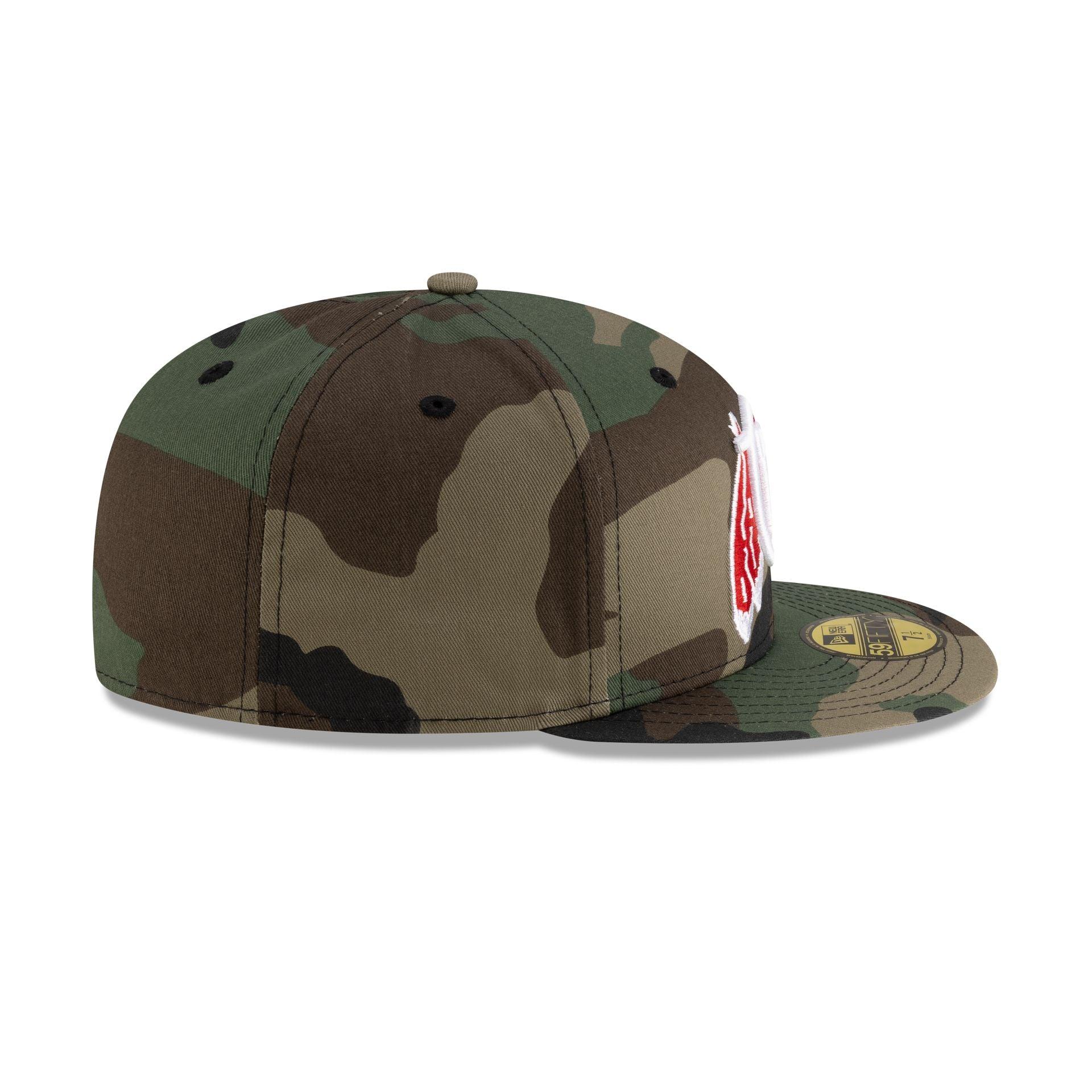 Utah Utes Woodland 59FIFTY Fitted Male Product Image
