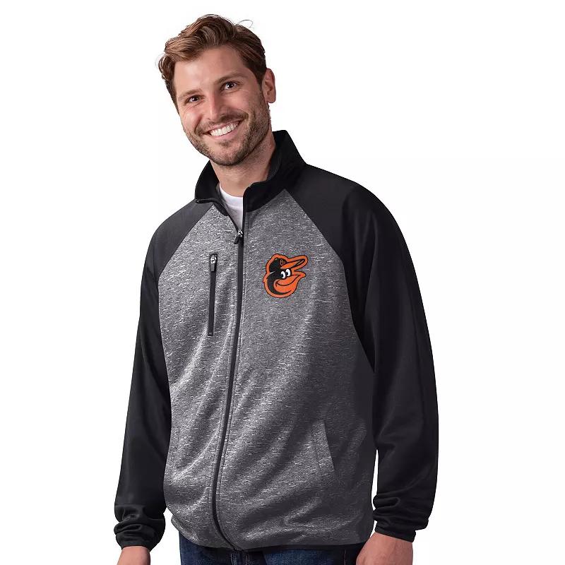 Men's G-III Sports by Carl Banks Royal New York Mets Runners Raglan Full-Zip Track Jacket,  Product Image