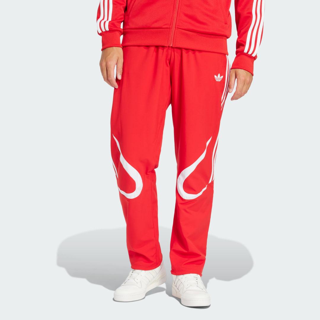 adidas Adicolor Teamgeist Track Pants Better Scarlet L Mens Product Image