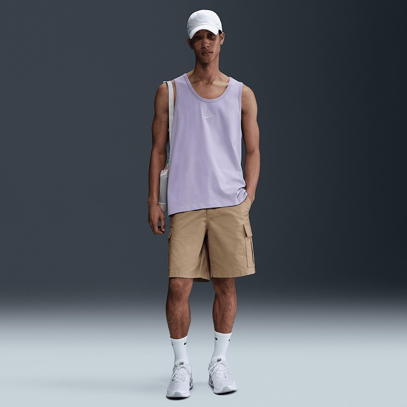 Mens Nike Sportswear Premium Essentials Tank Top | FD1290-515 Product Image